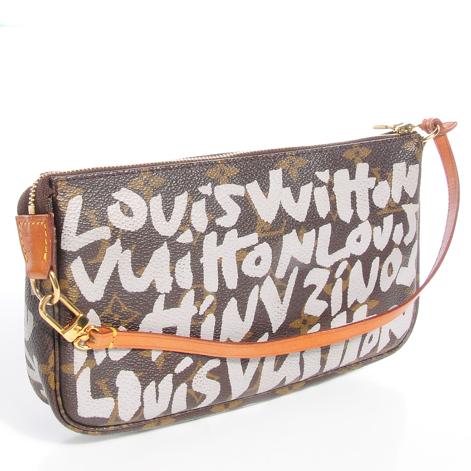 lv graffiti pochette