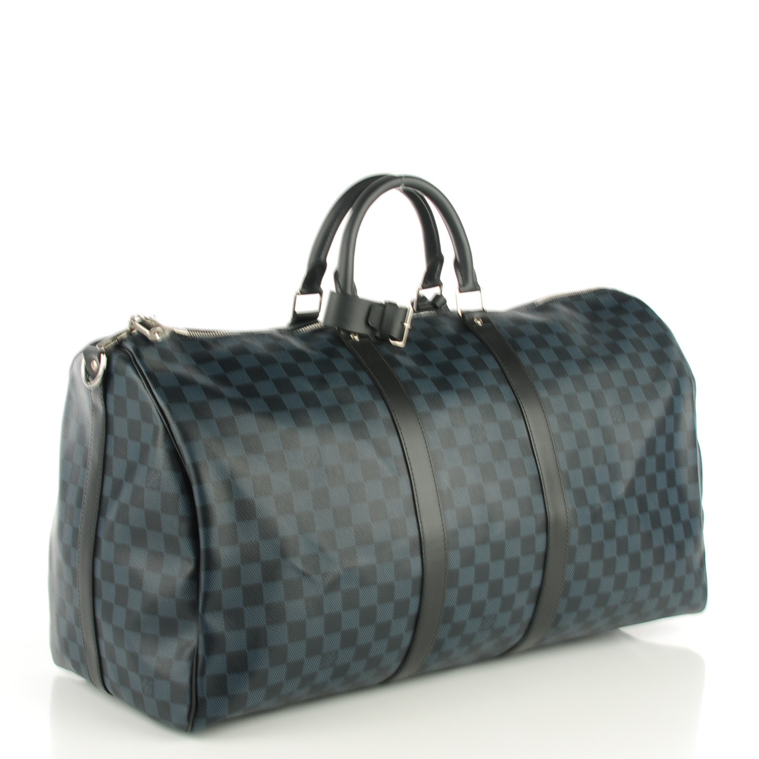 Louis Vuitton Keepall Bandouliere 55 Damier Cobalt Race Blue