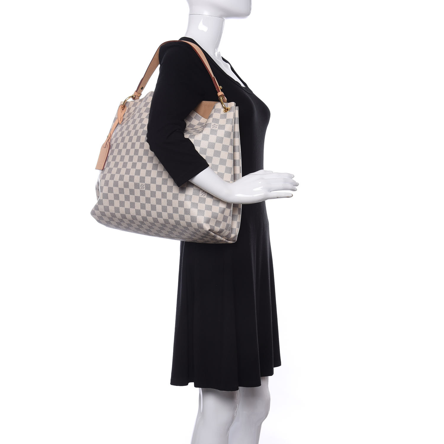 Louis vuitton damier discount azur graceful mm