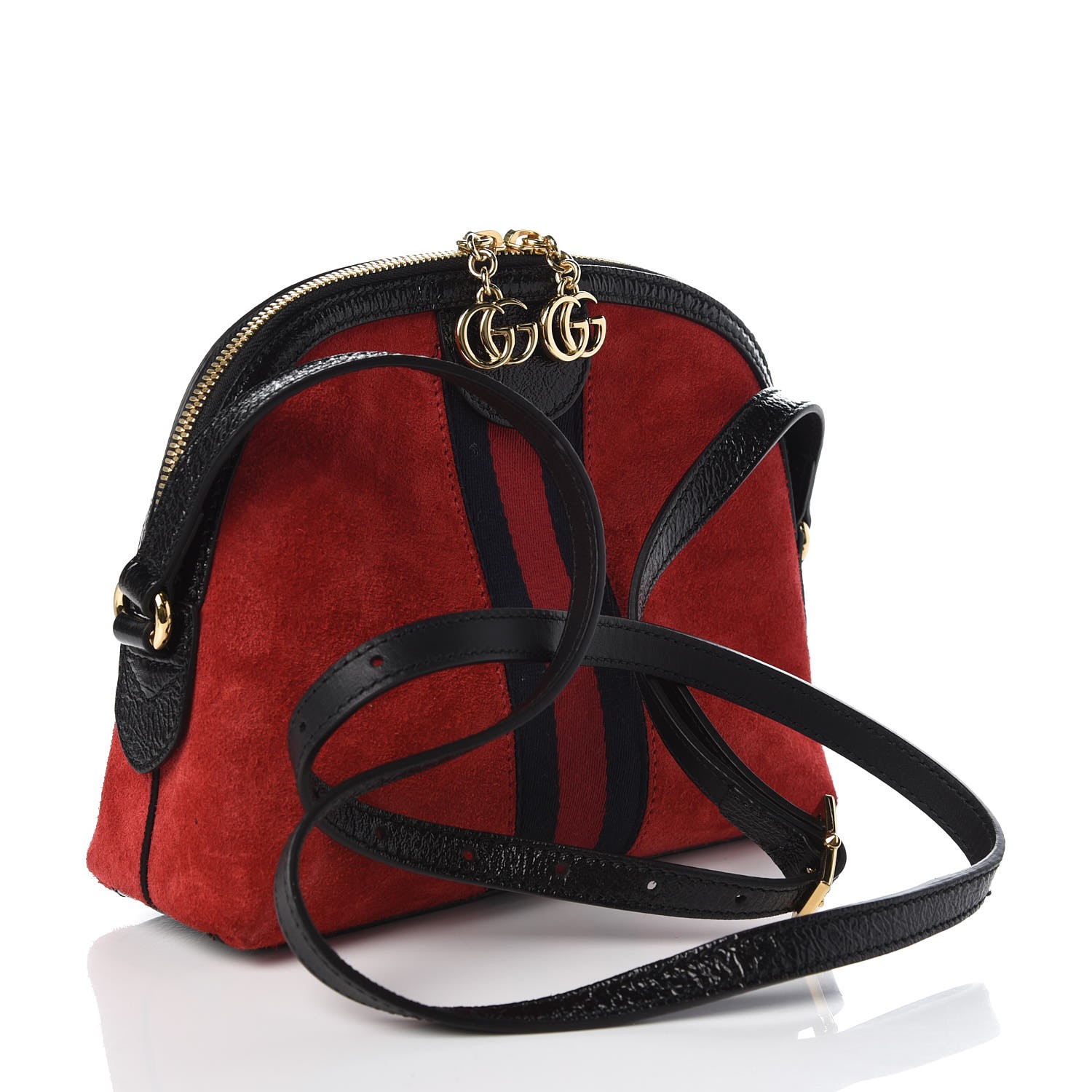 gucci ophidia suede shoulder bag