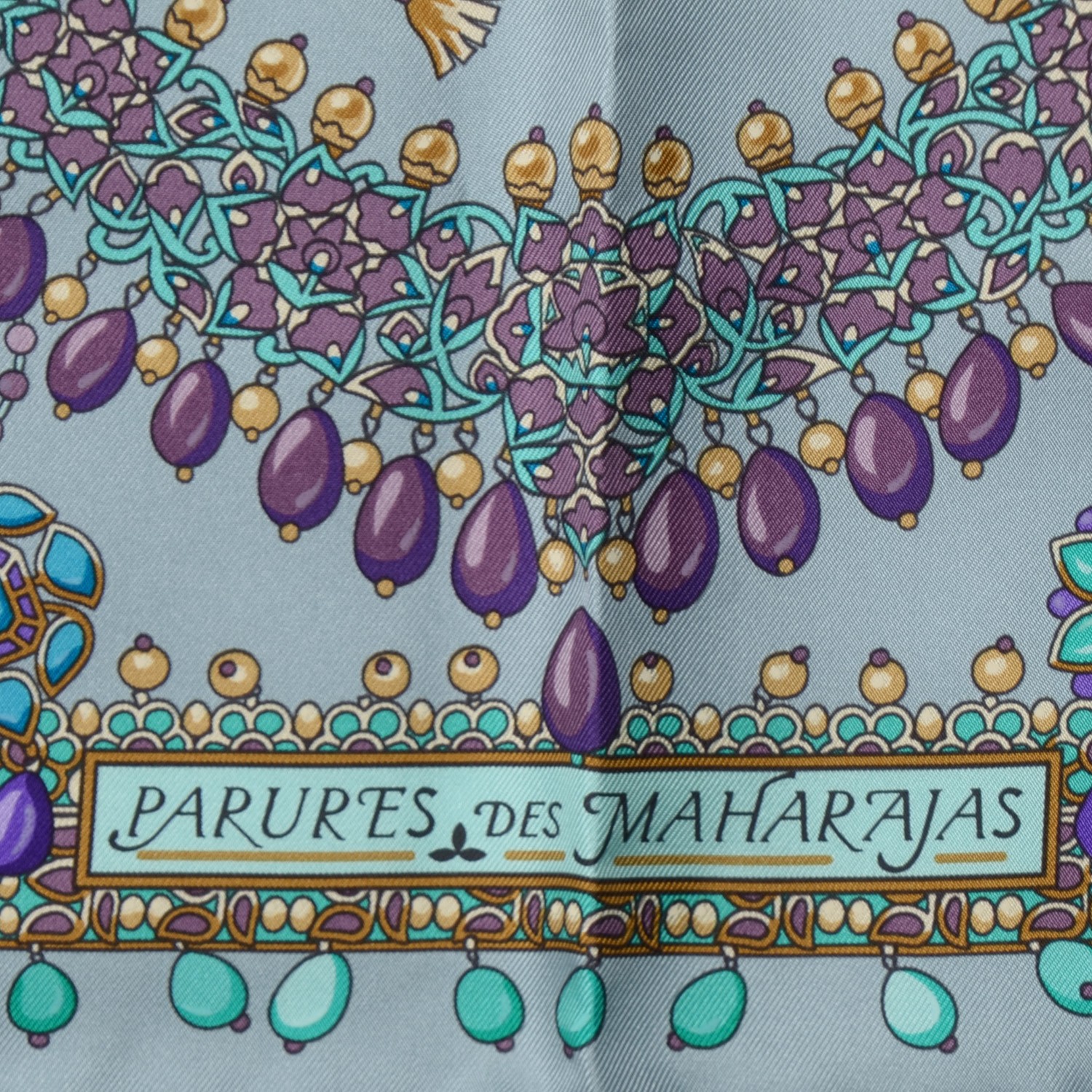 Hermes - エルメス PARURES DES MAHARAJAS ツイリー 063254S スカーフ