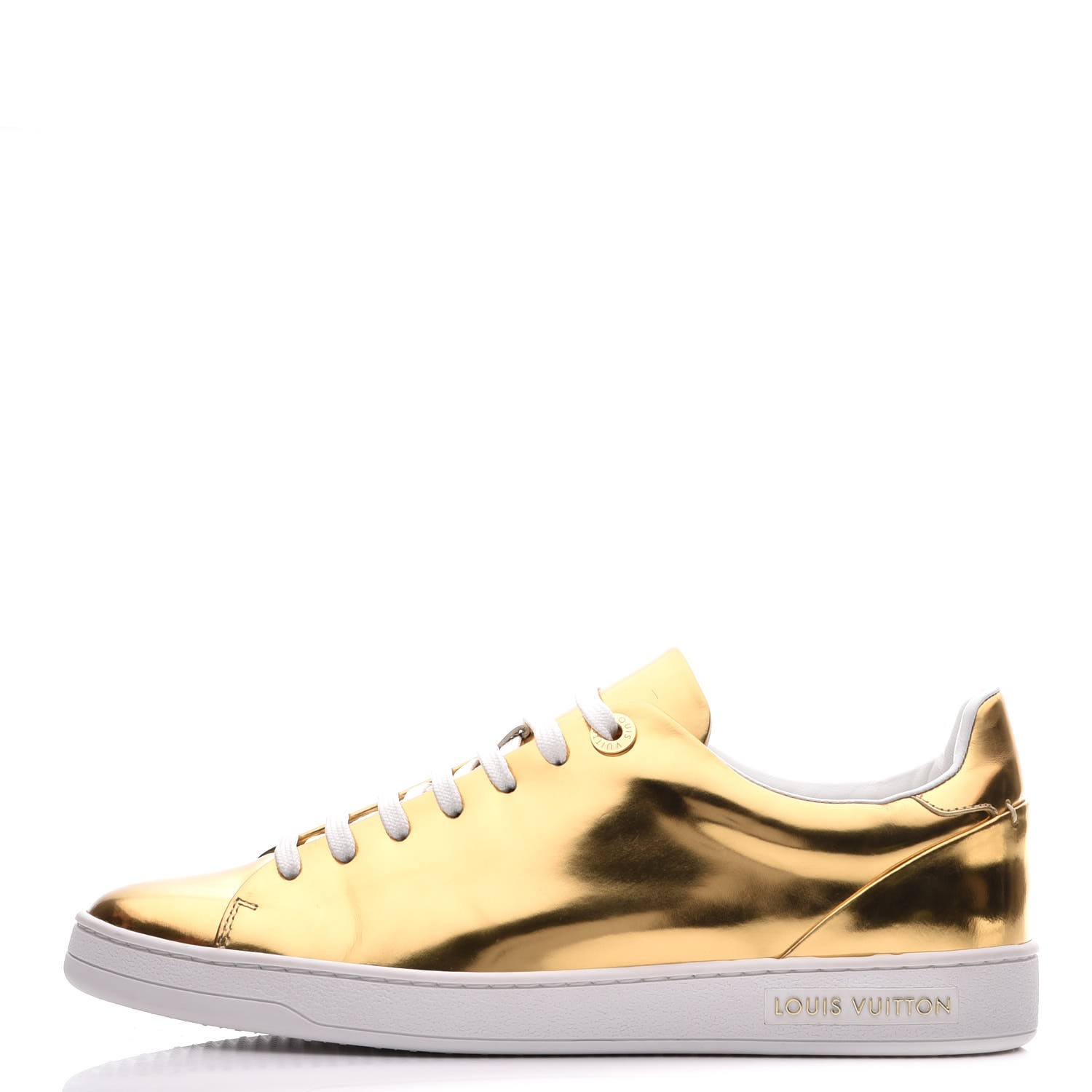 gold louis vuitton sneakers