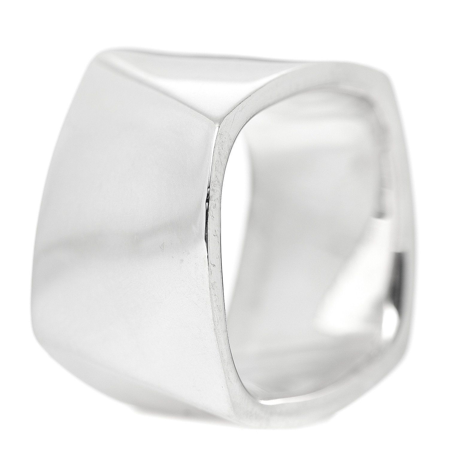TIFFANY Sterling Silver Frank Gehry Wide Band Ring 51 5.75 576196 ...