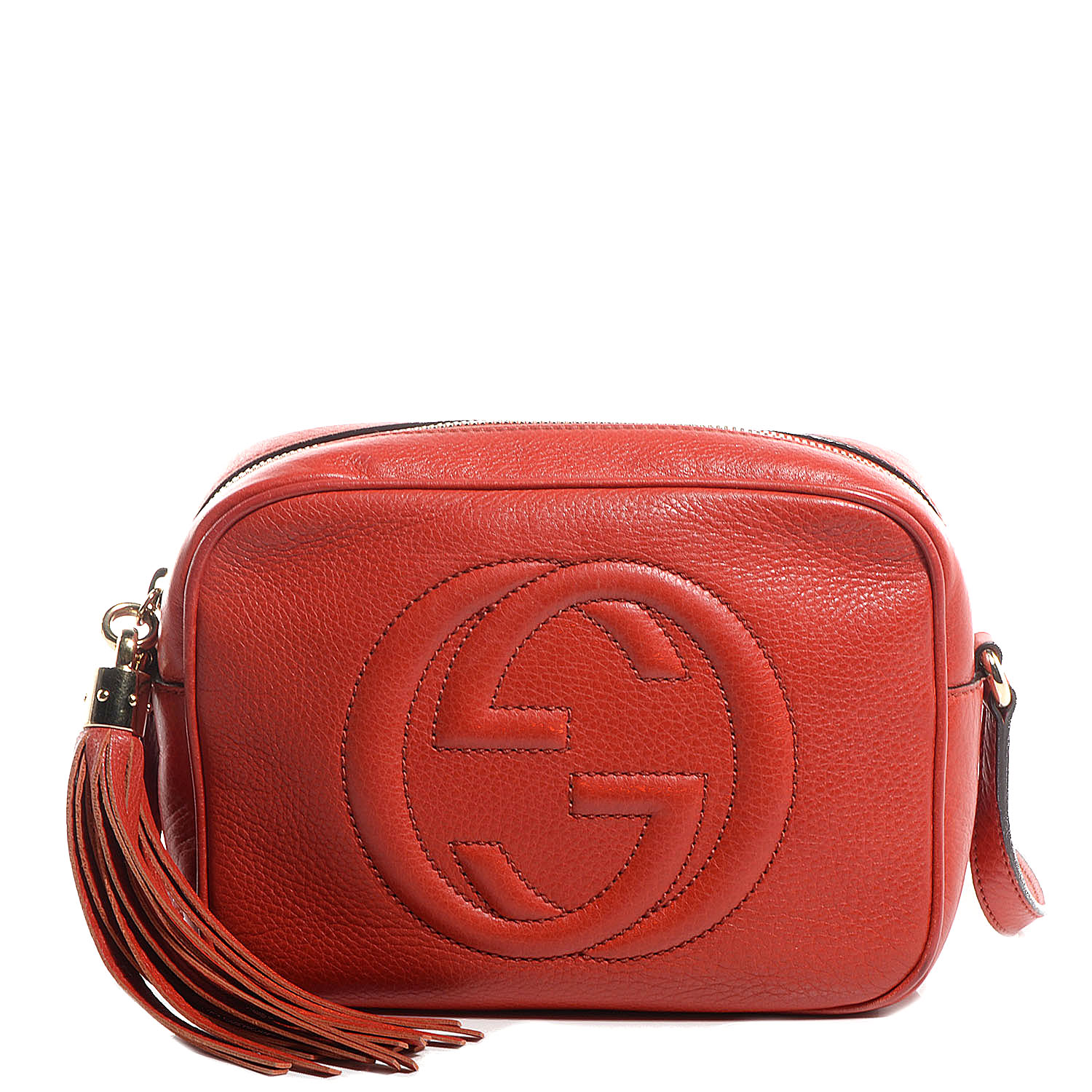 orange gucci soho disco bag