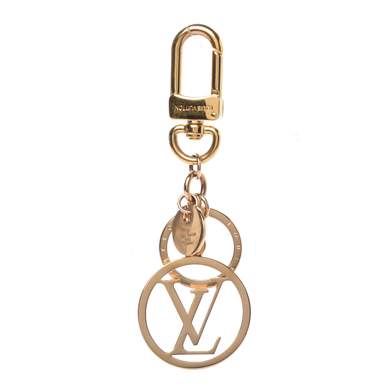 Lv circle bag online charm & key holder