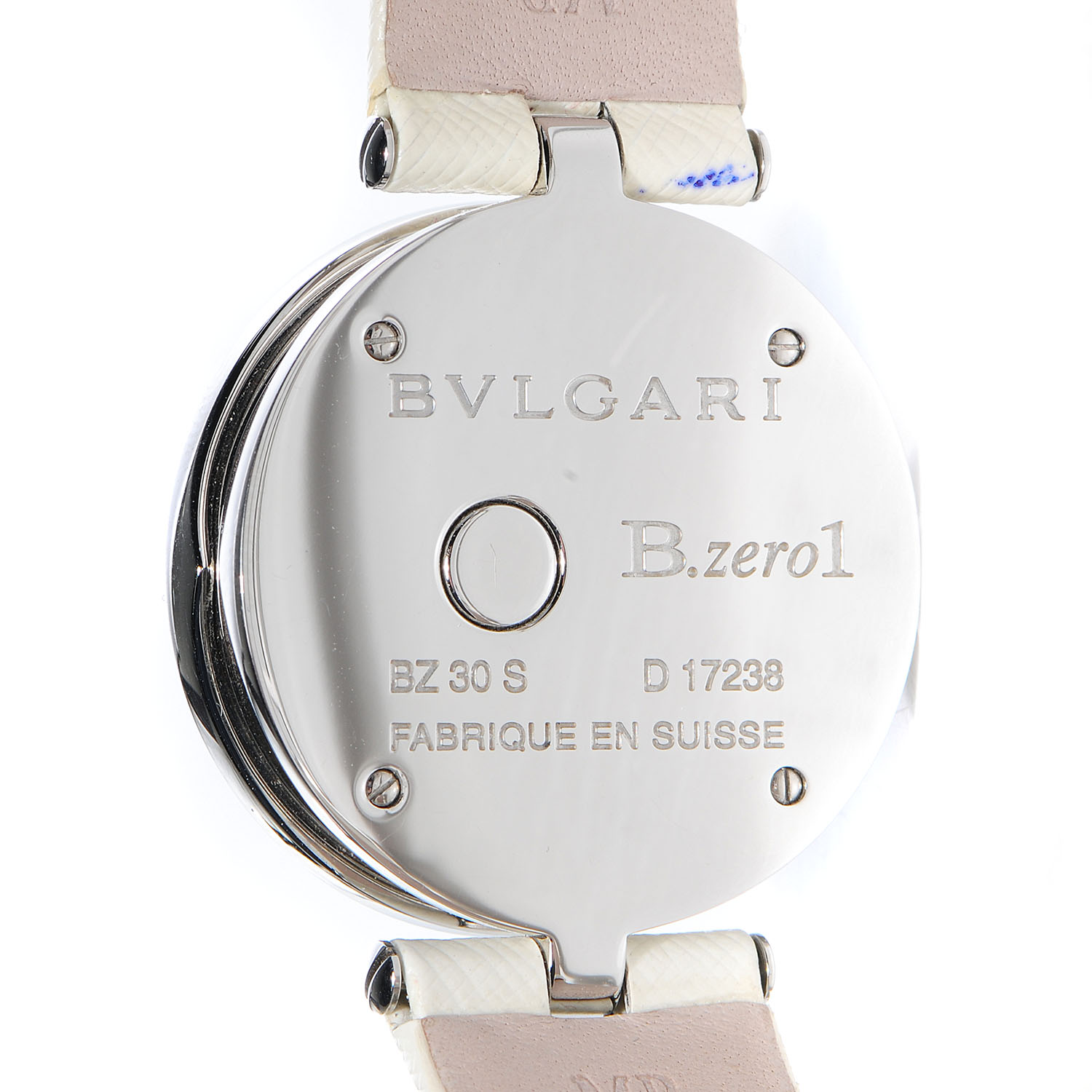 Bvlgari Bulgari Stainless Steel Diamond B Zero1 Three Hearts 30mm Quartz Watch Fashionphile