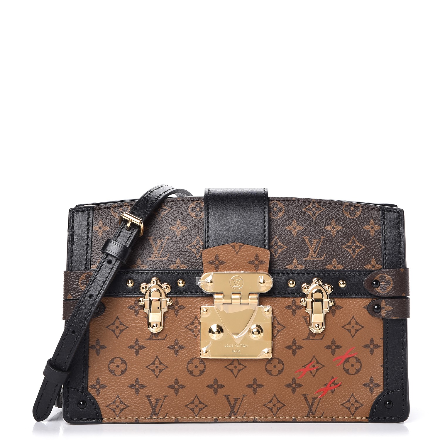 louis vuitton trunk clutch bag