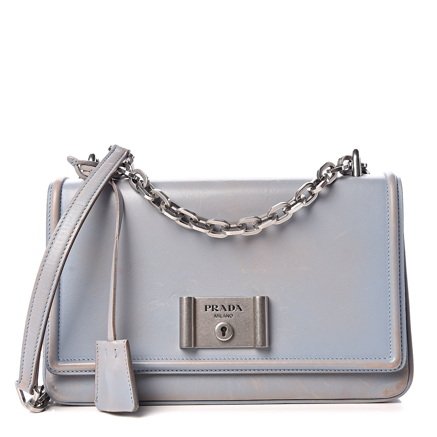 prada light blue bag