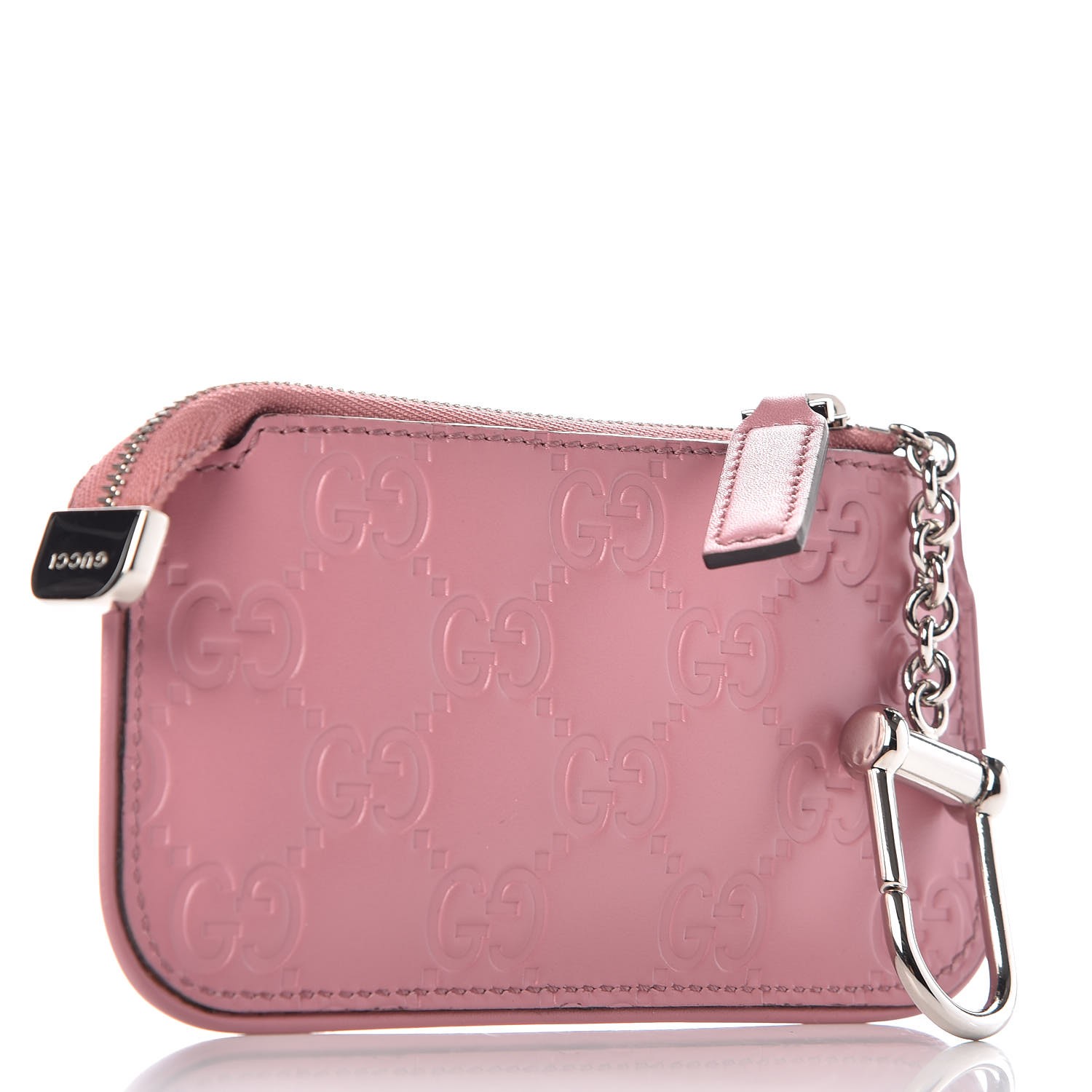 gucci pink key pouch