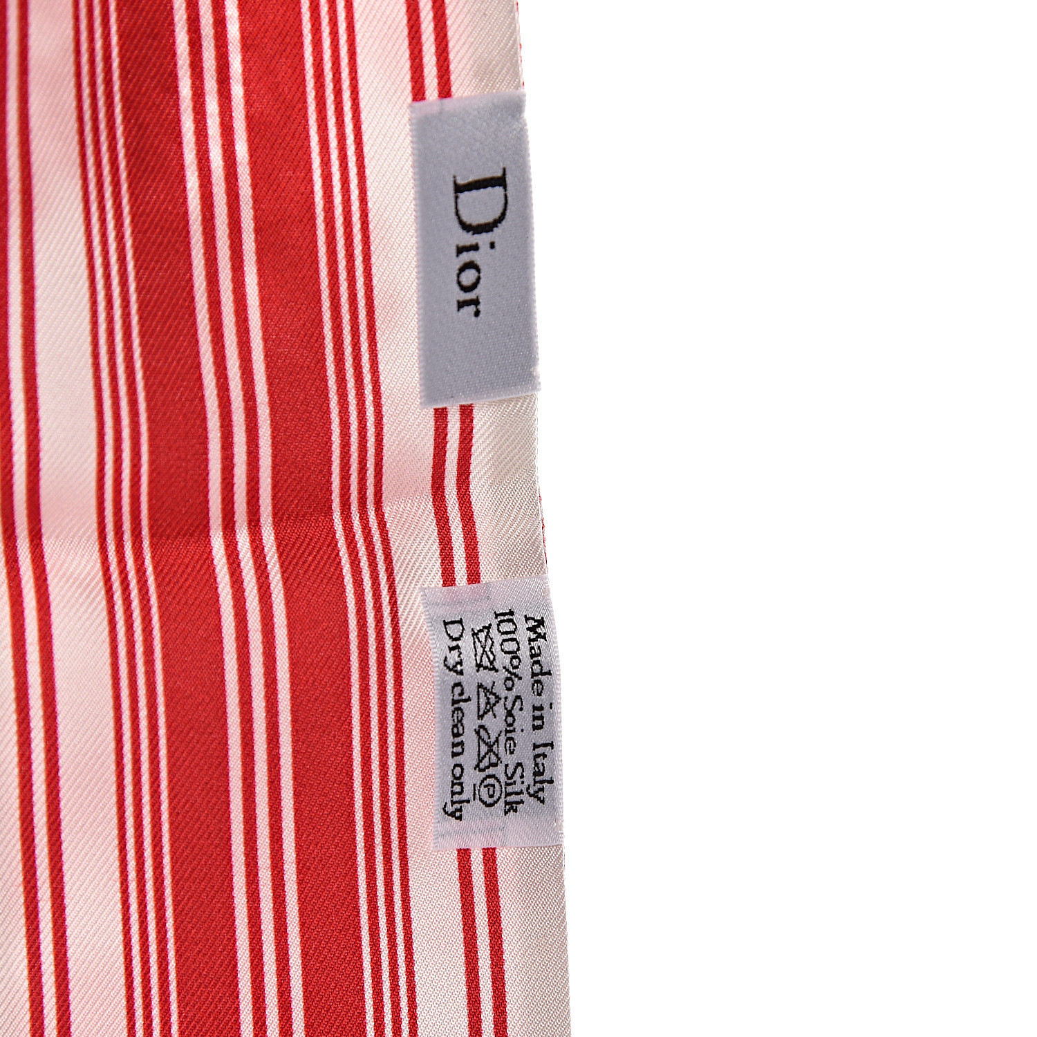 Christian Dior Silk Toile De Jouy Mitzah Scarf Red Fashionphile