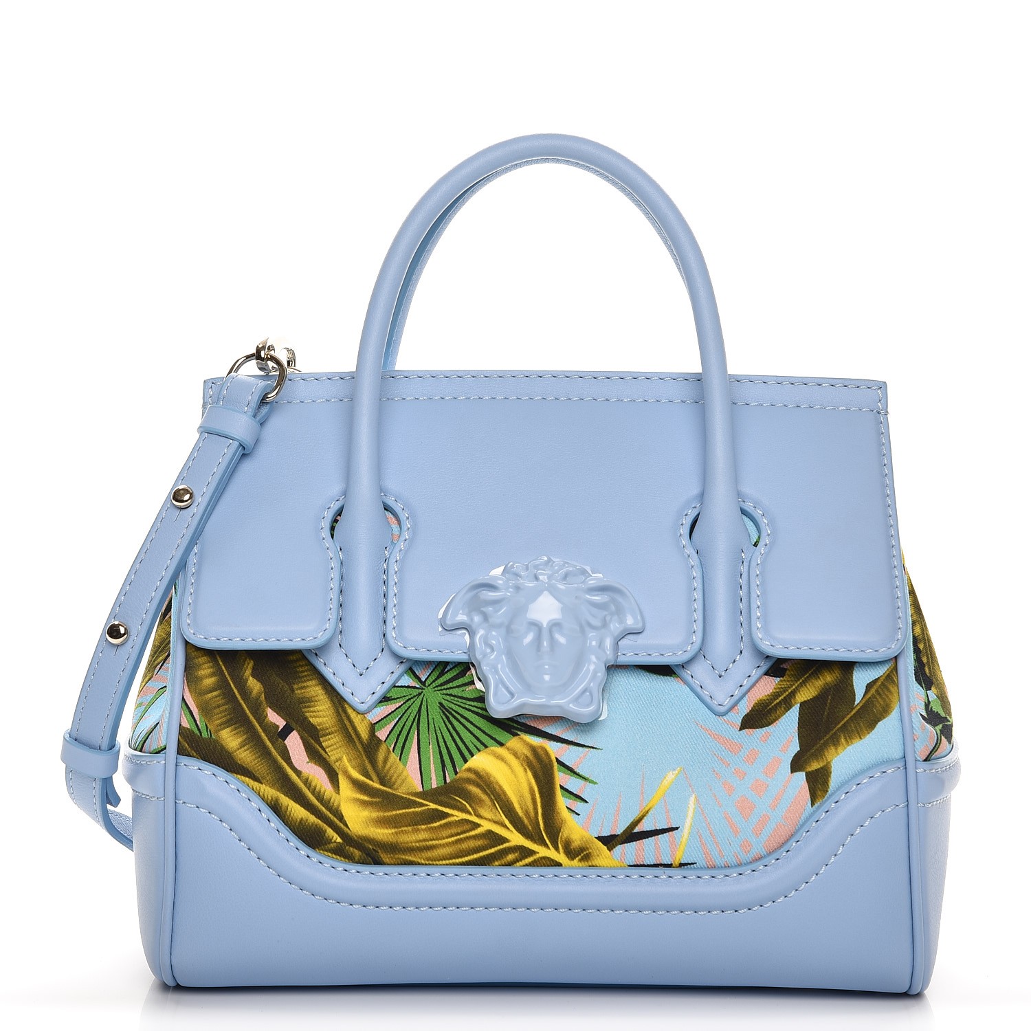 versace blue bag