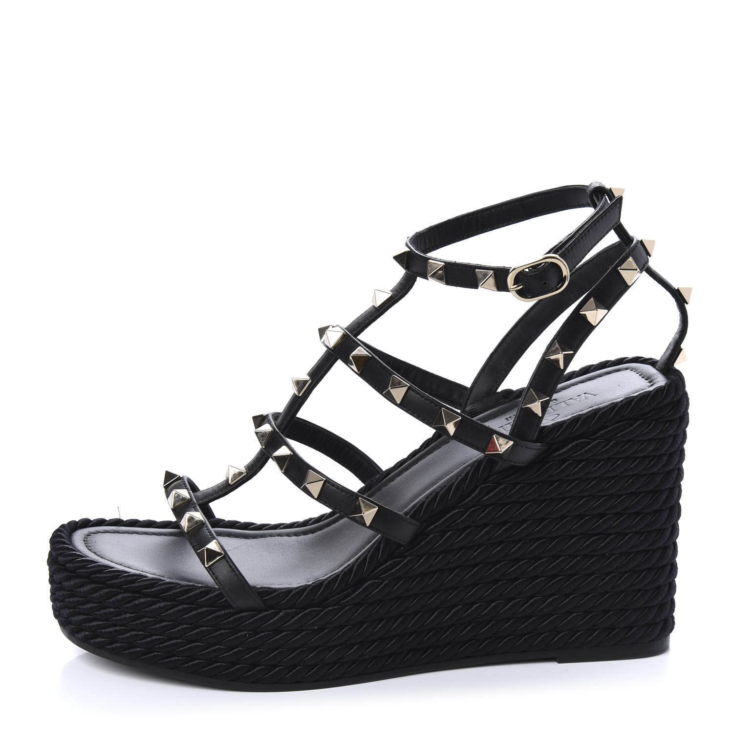 valentino torchon espadrille wedge