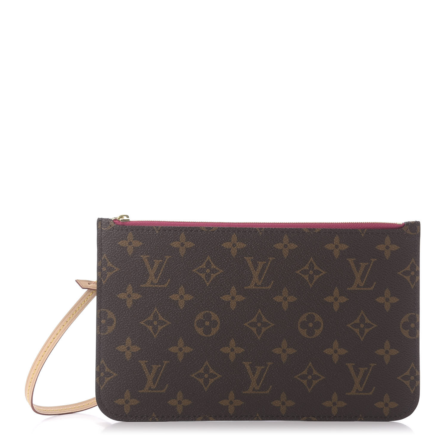 monogram neverfull mm gm pochette pivoine