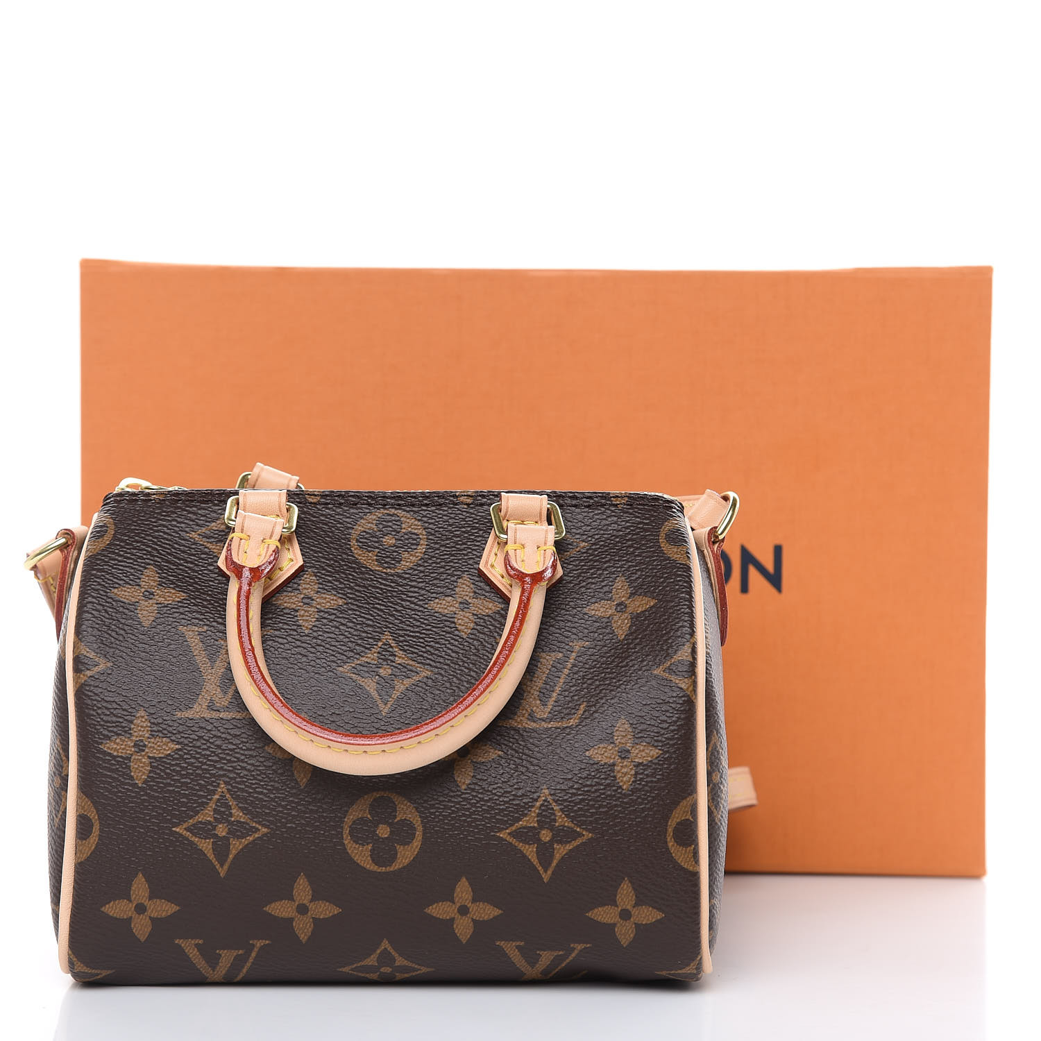 LOUIS VUITTON Monogram Nano Speedy 459632