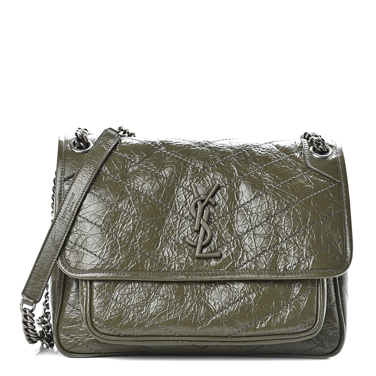 ysl olive green bag