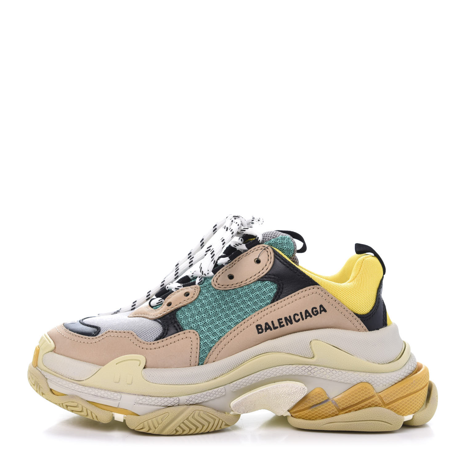 balenciaga green yellow