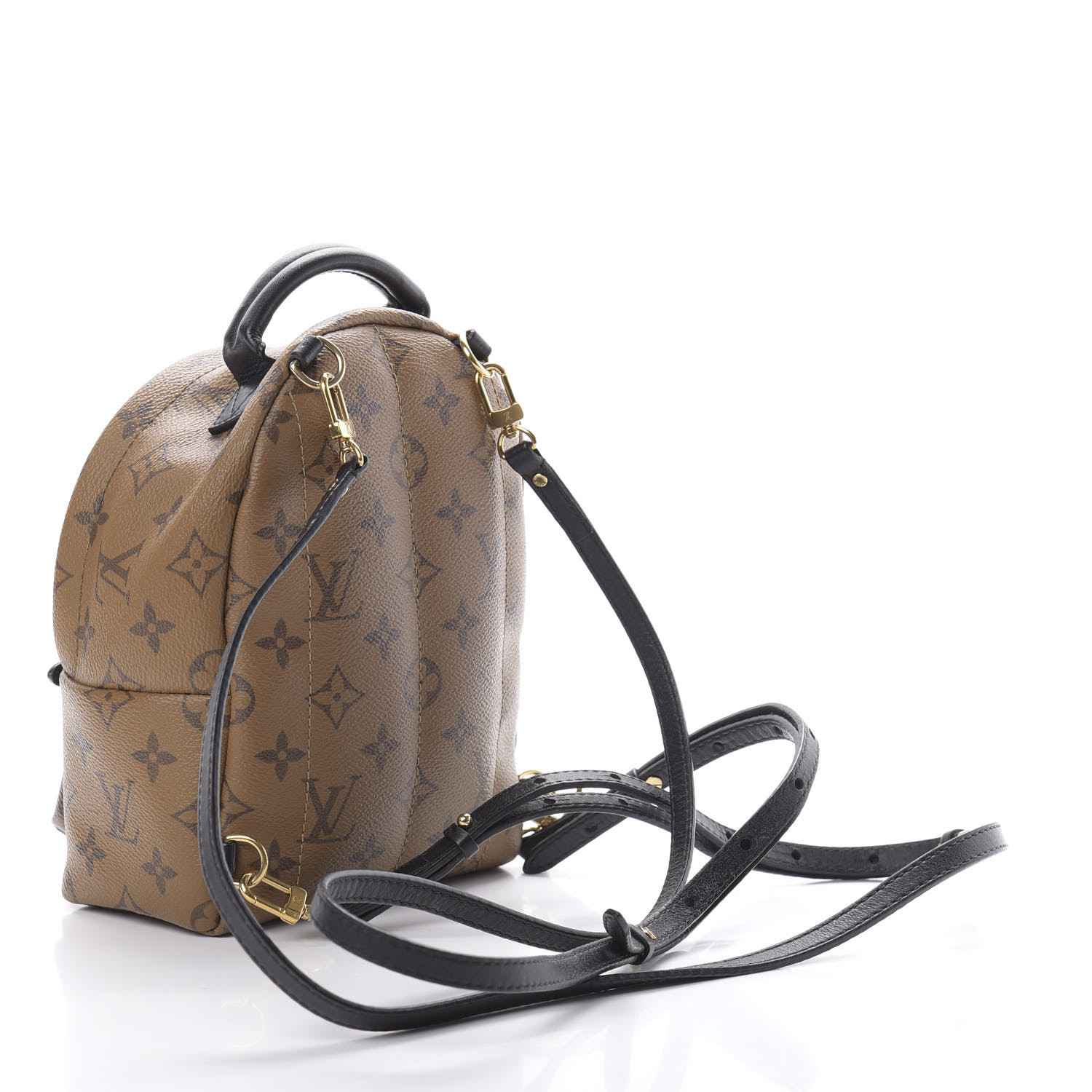 Louis Vuitton Palm Springs Mini Denim Monogram Check Blue/Red in Denim  Canvas/Cowhide Leather with Gold-tone - US