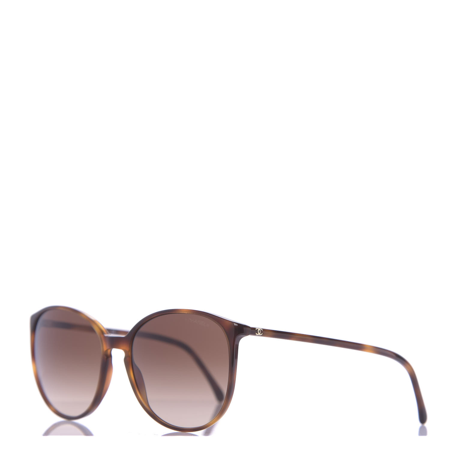 Chanel Acetate Round Sunglasses 5278 Tortoise 629969 Fashionphile