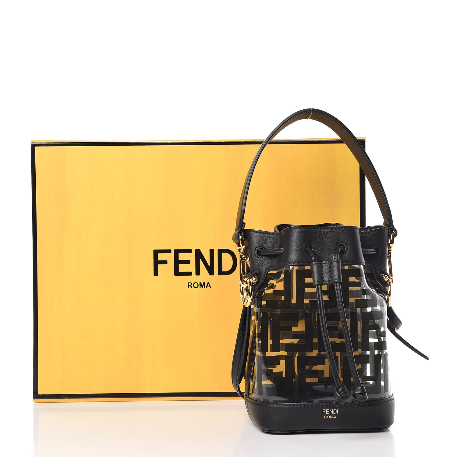 fendi mon tresor mini bucket bag sale