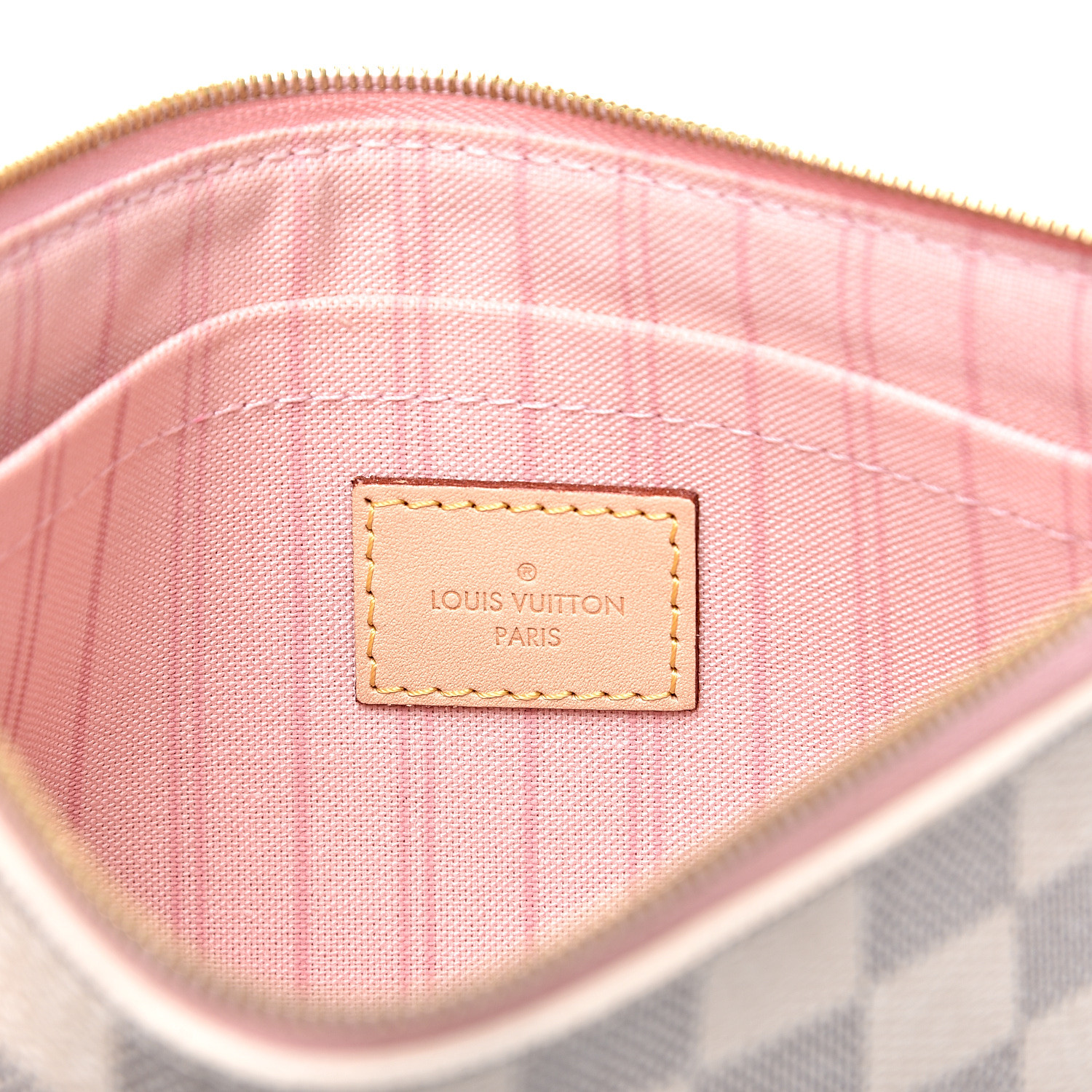 neverfull gm damier azur rose ballerine