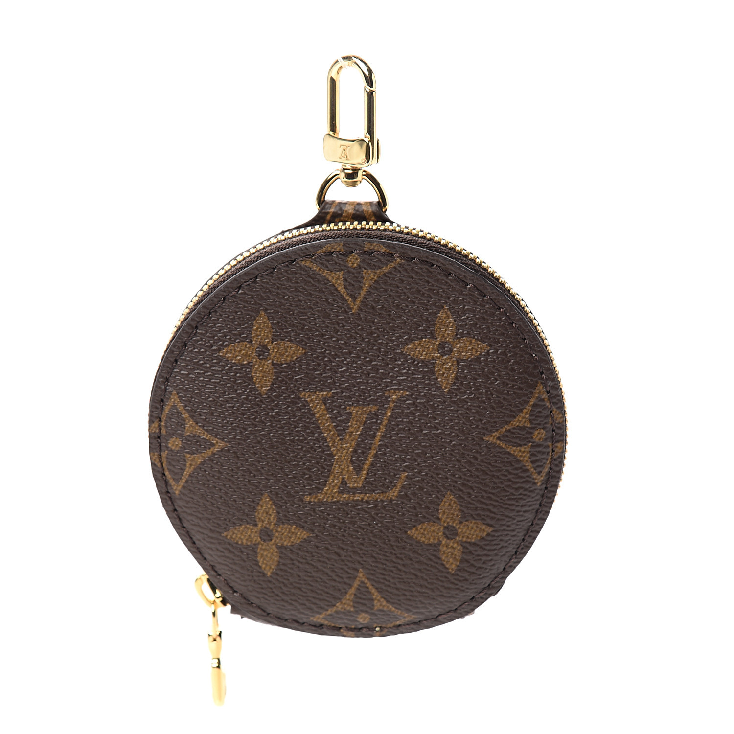 louis vuitton round coin purse