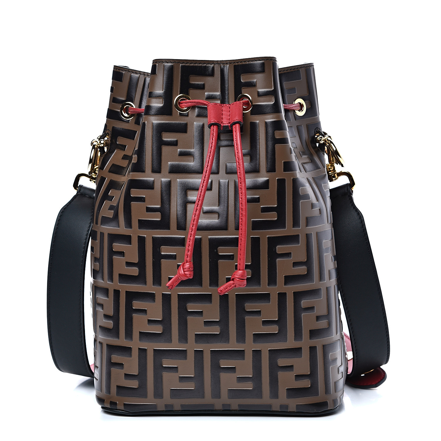 fendi tresor bucket bag