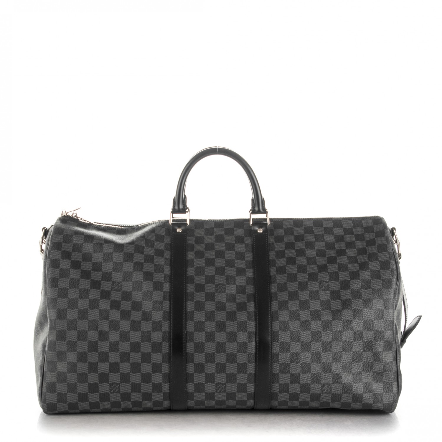 louis vuitton keepall bandouliere 55 damier graphite