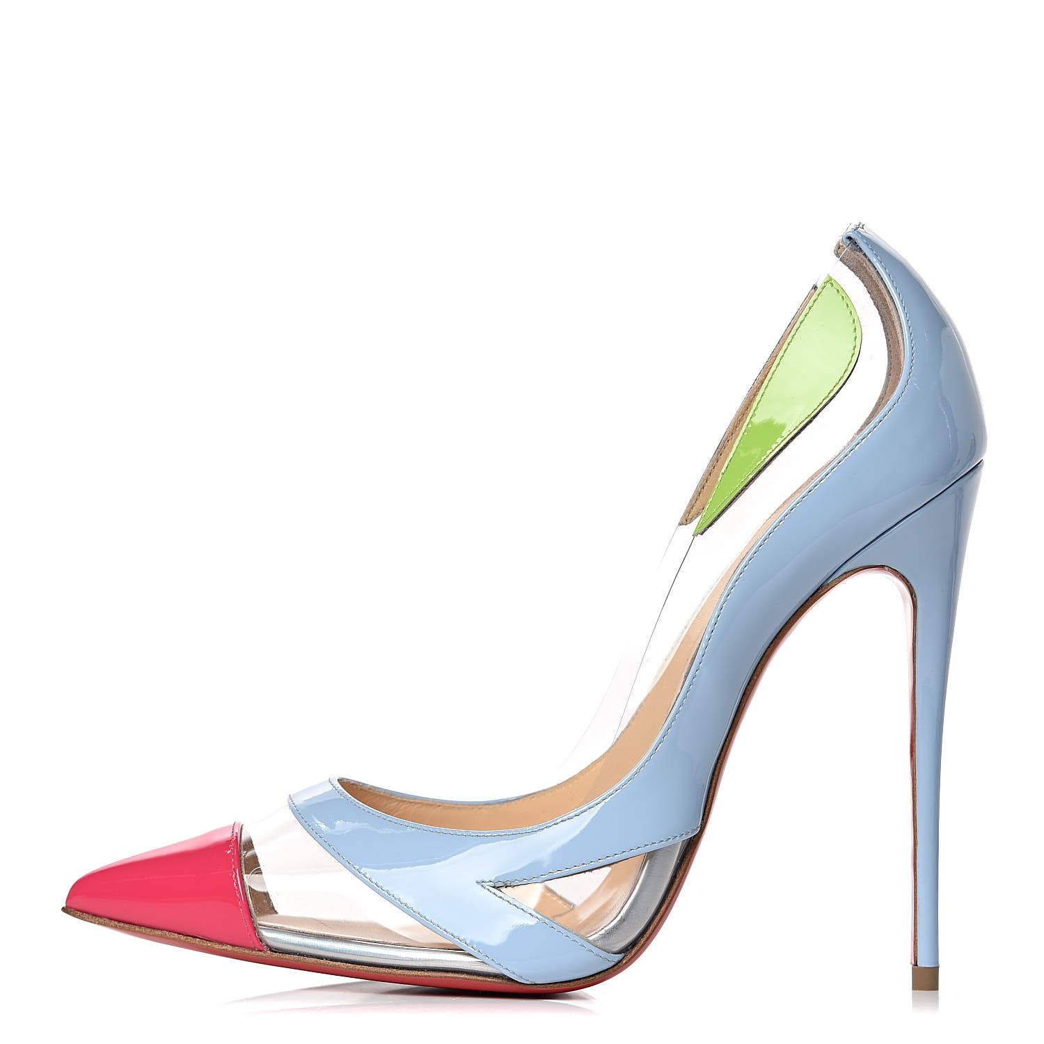 CHRISTIAN LOUBOUTIN Patent PVC Blake is 