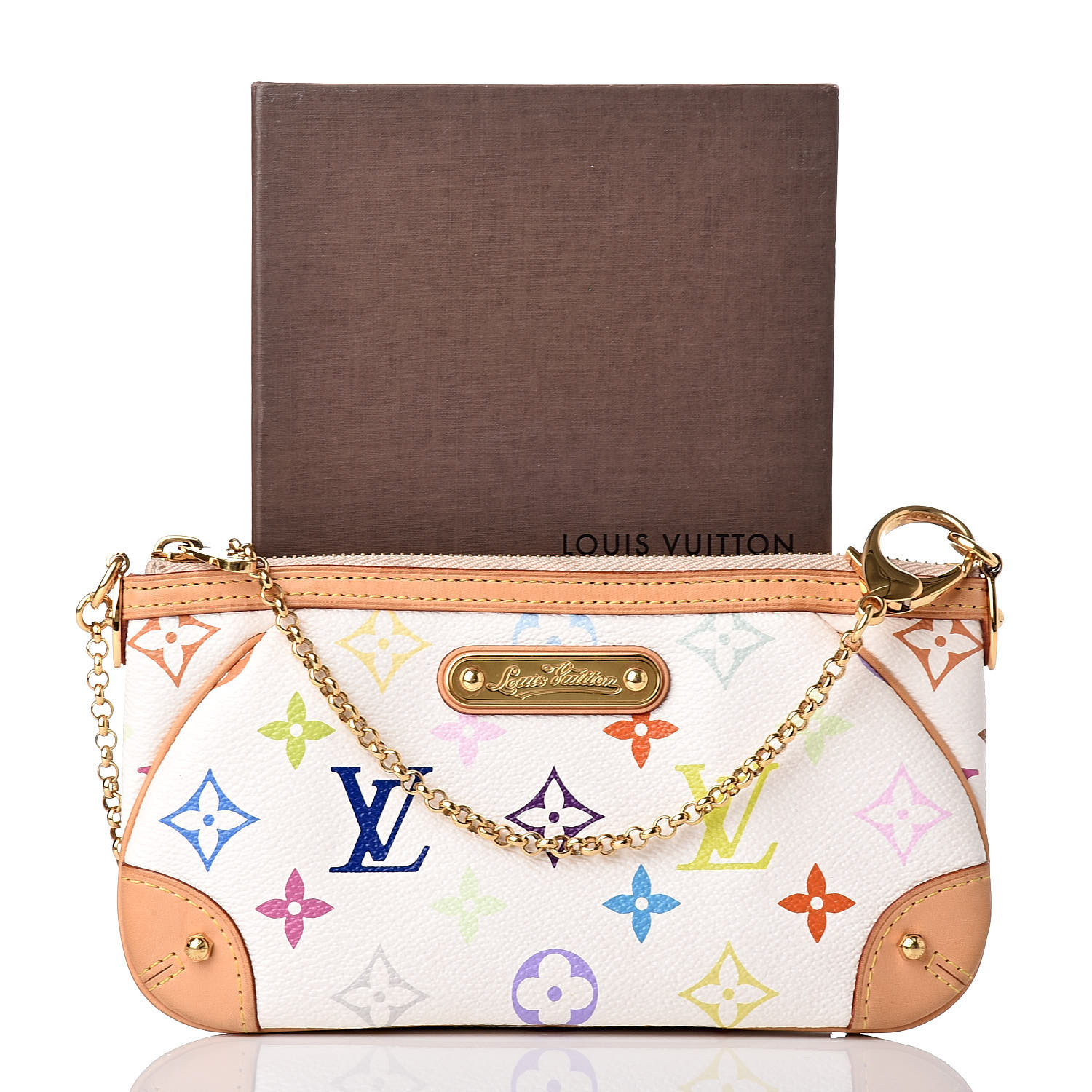 louis vuitton multicolor monogram pochette