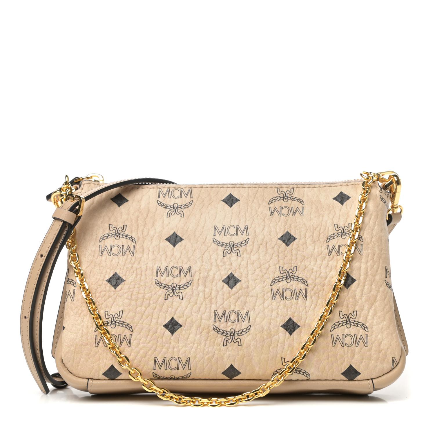 Mcm 2025 beige crossbody