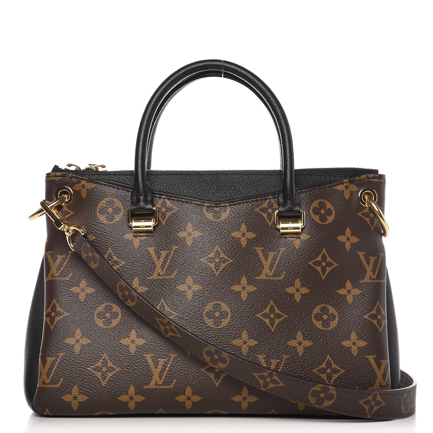 louis vuitton monogram pallas full bb black