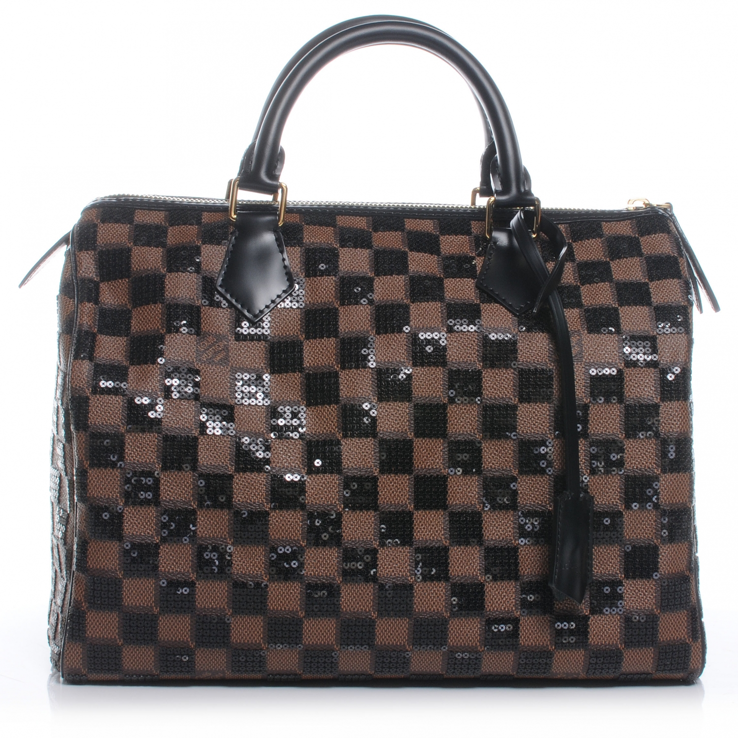 damier paillettes speedy 30