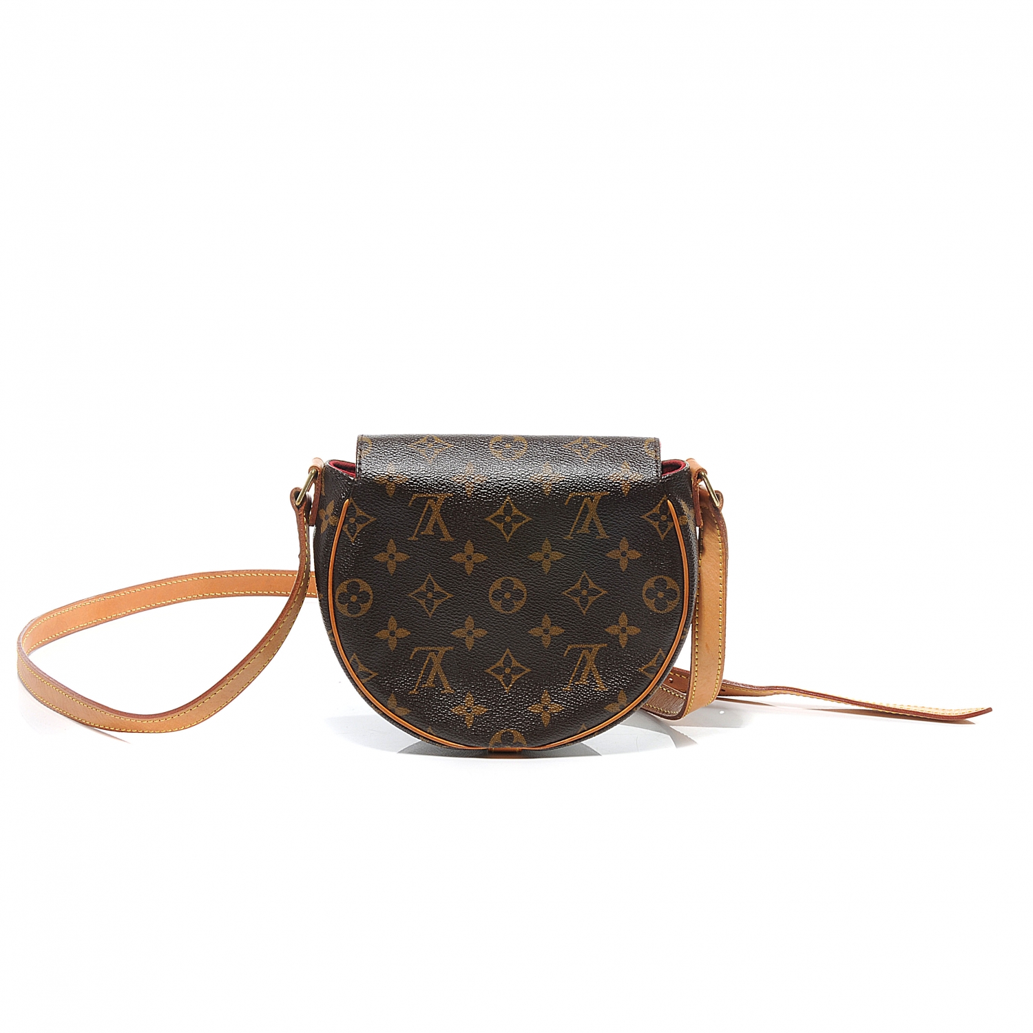 LOUIS VUITTON LV Tambourine Shoulder Bag Monogram Leather Brown M51179  29RC904 