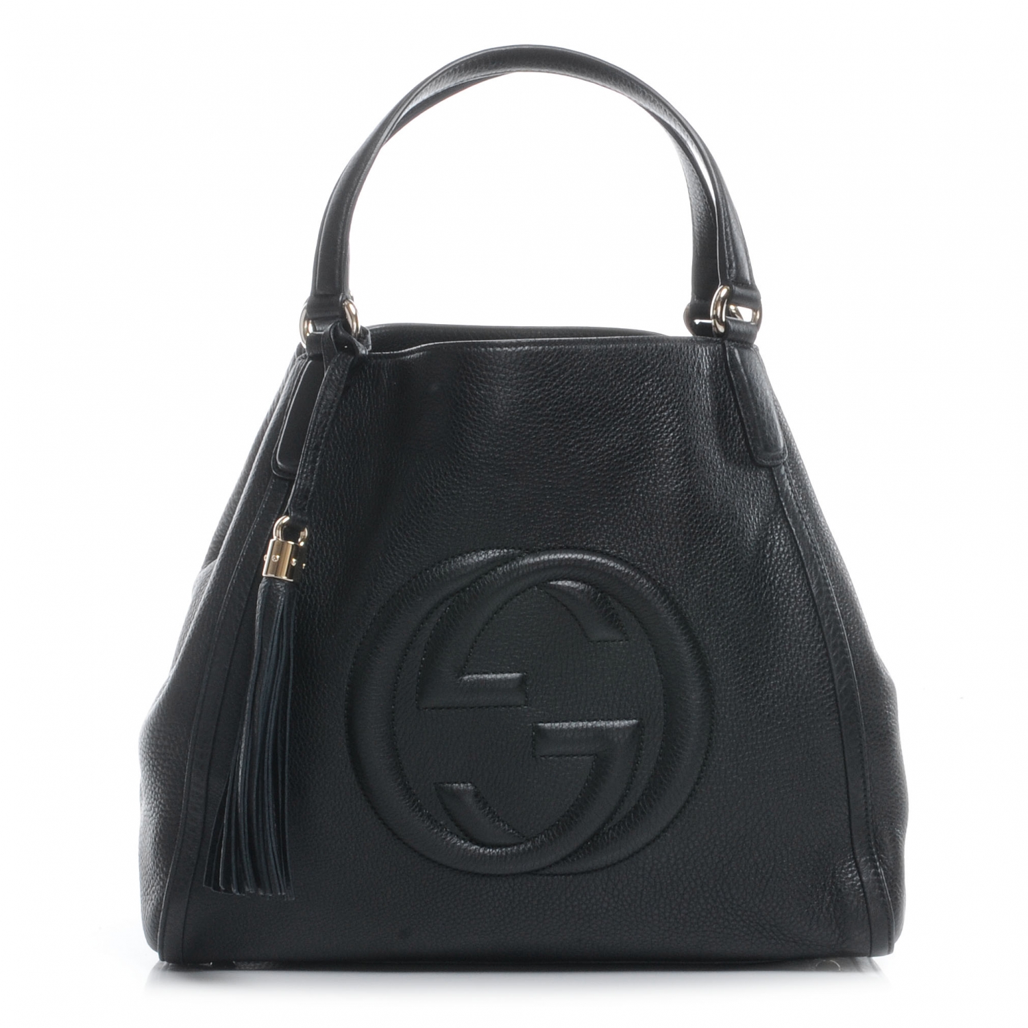 genuine leather gucci soho shoulder bags