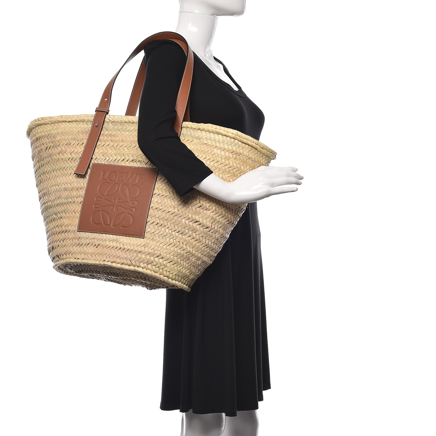 loewe straw bag