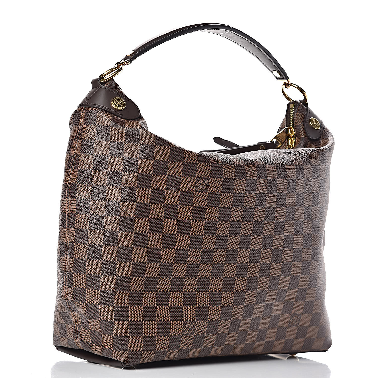 Louis Vuitton Duomo Damier Ebene Canvas Boston Handbag N60008