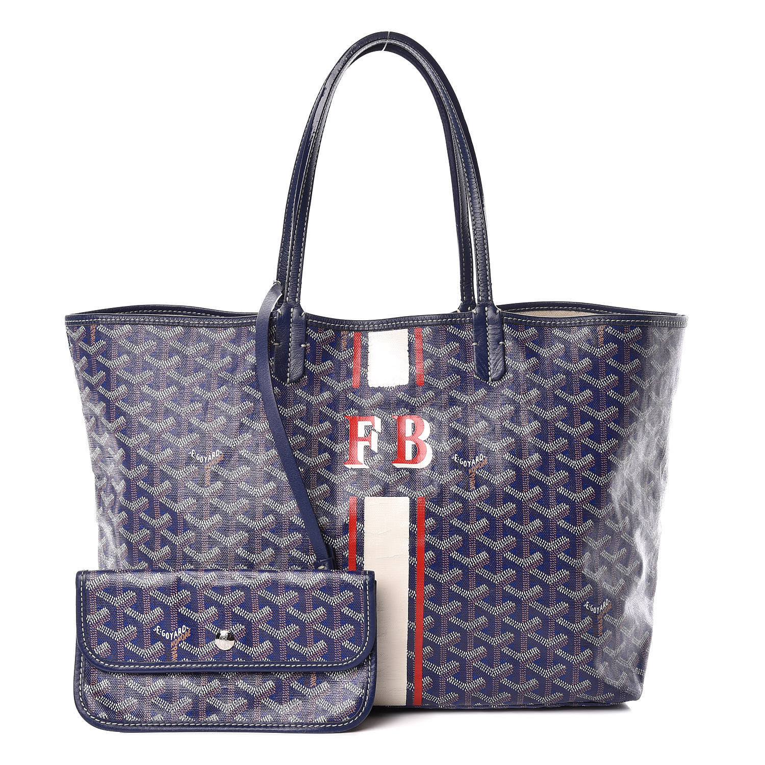 navy goyard bag