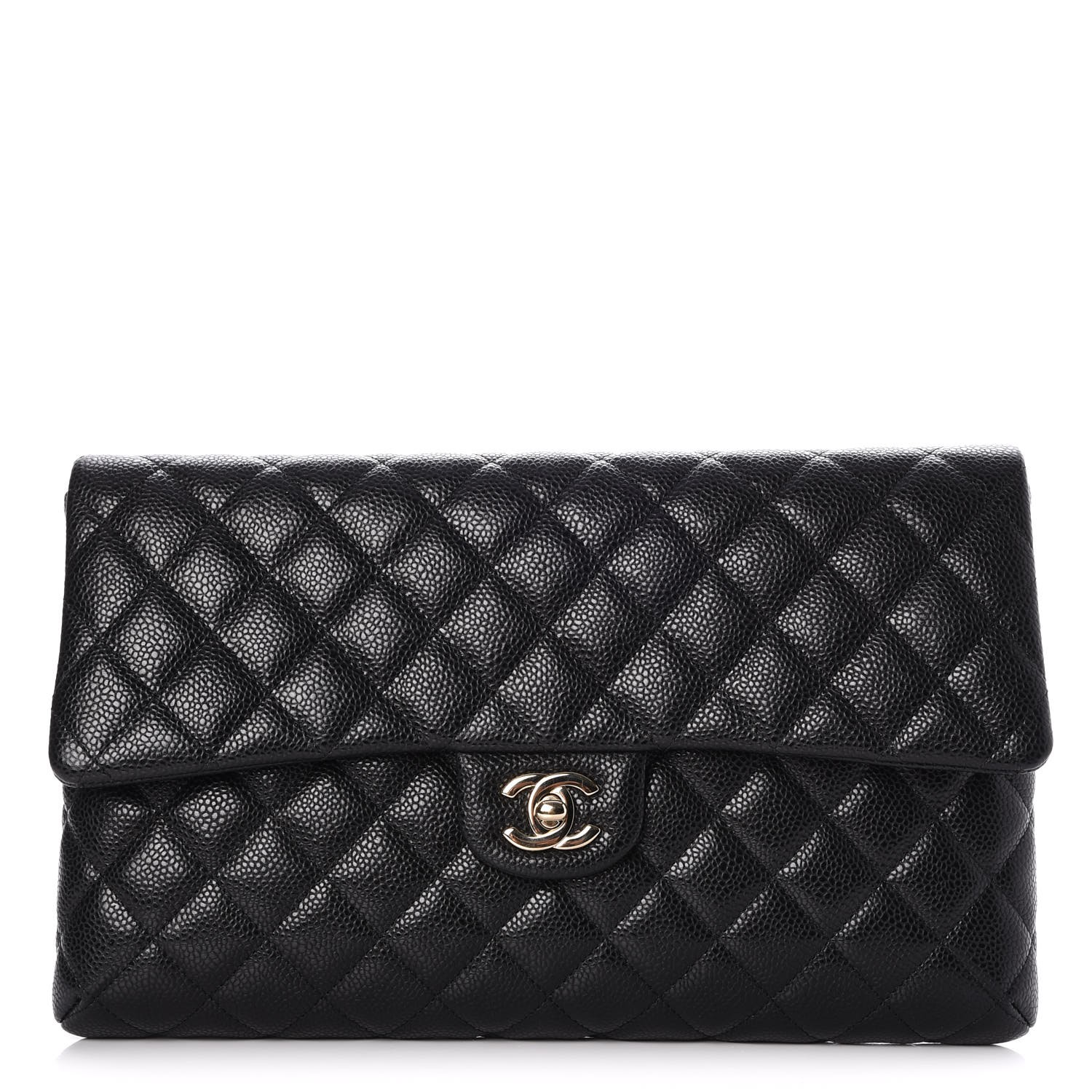 chanel flap clutch