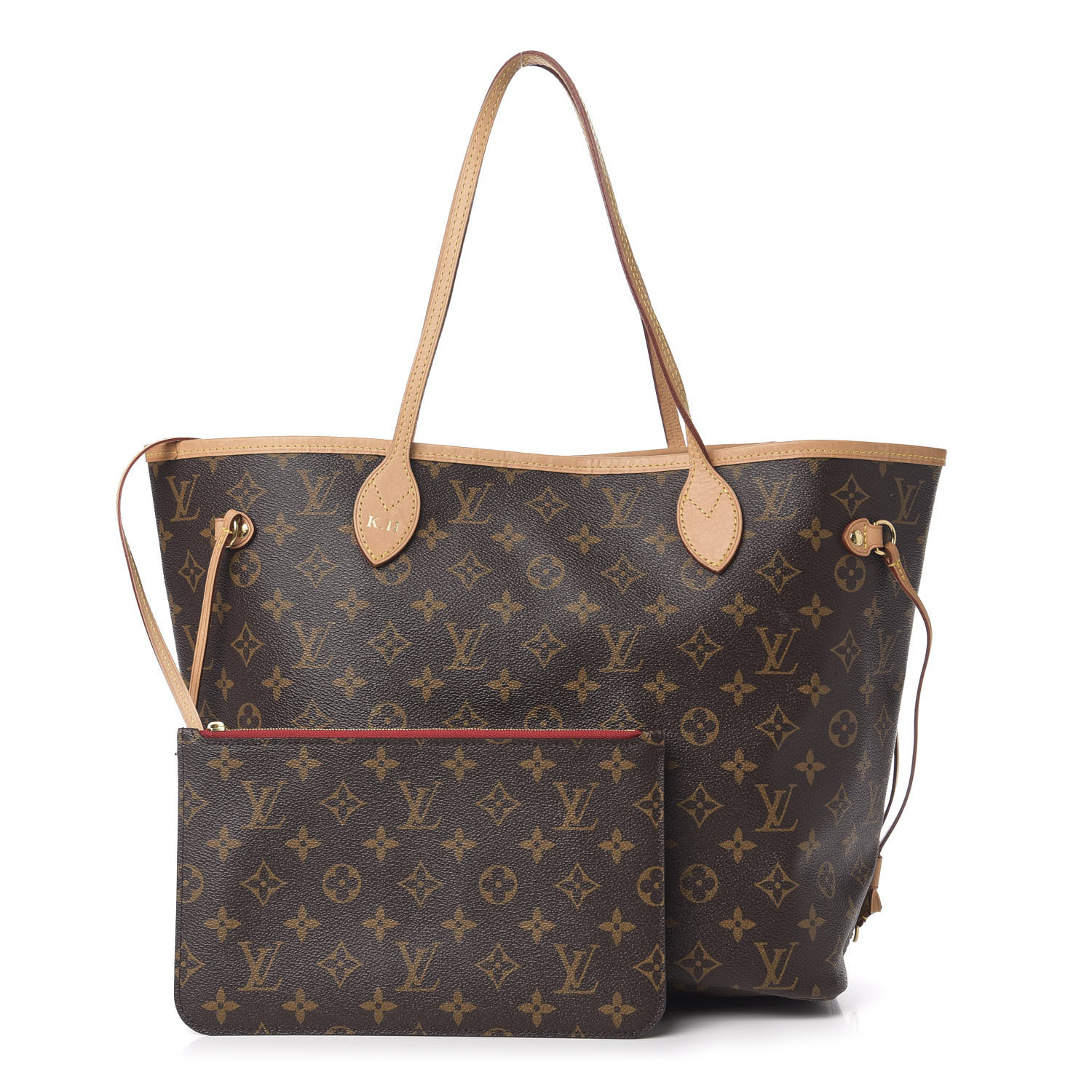 neverfull mm monogram cherry