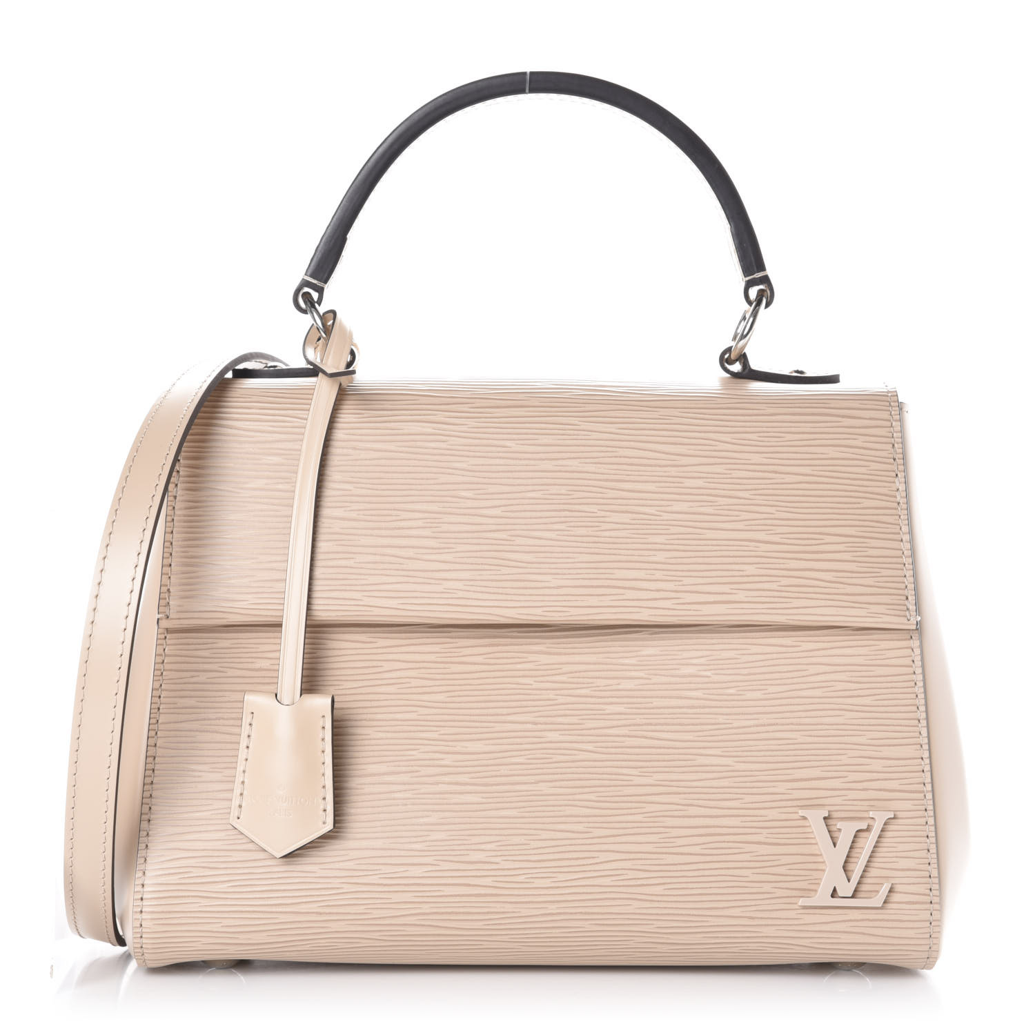 Louis Vuitton Black Epi Leather Cluny Bucket Bag - Yoogi's Closet