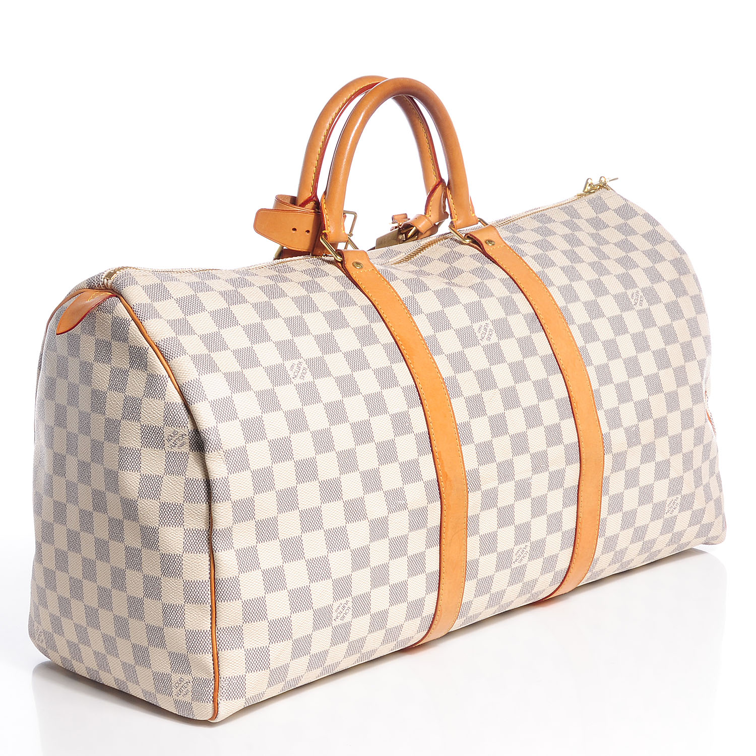 louis vuitton damier azur keepall 50