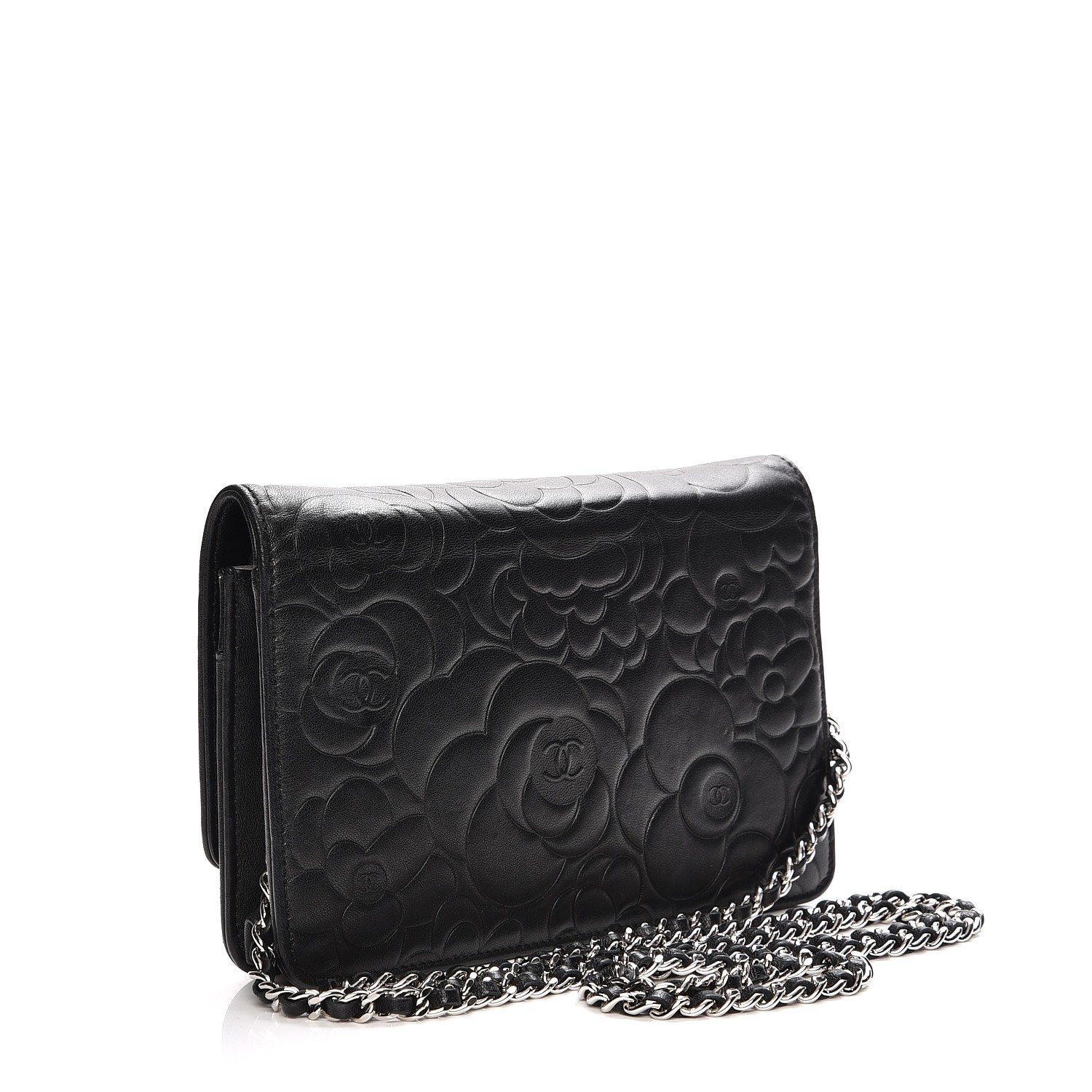 chanel camellia wallet price