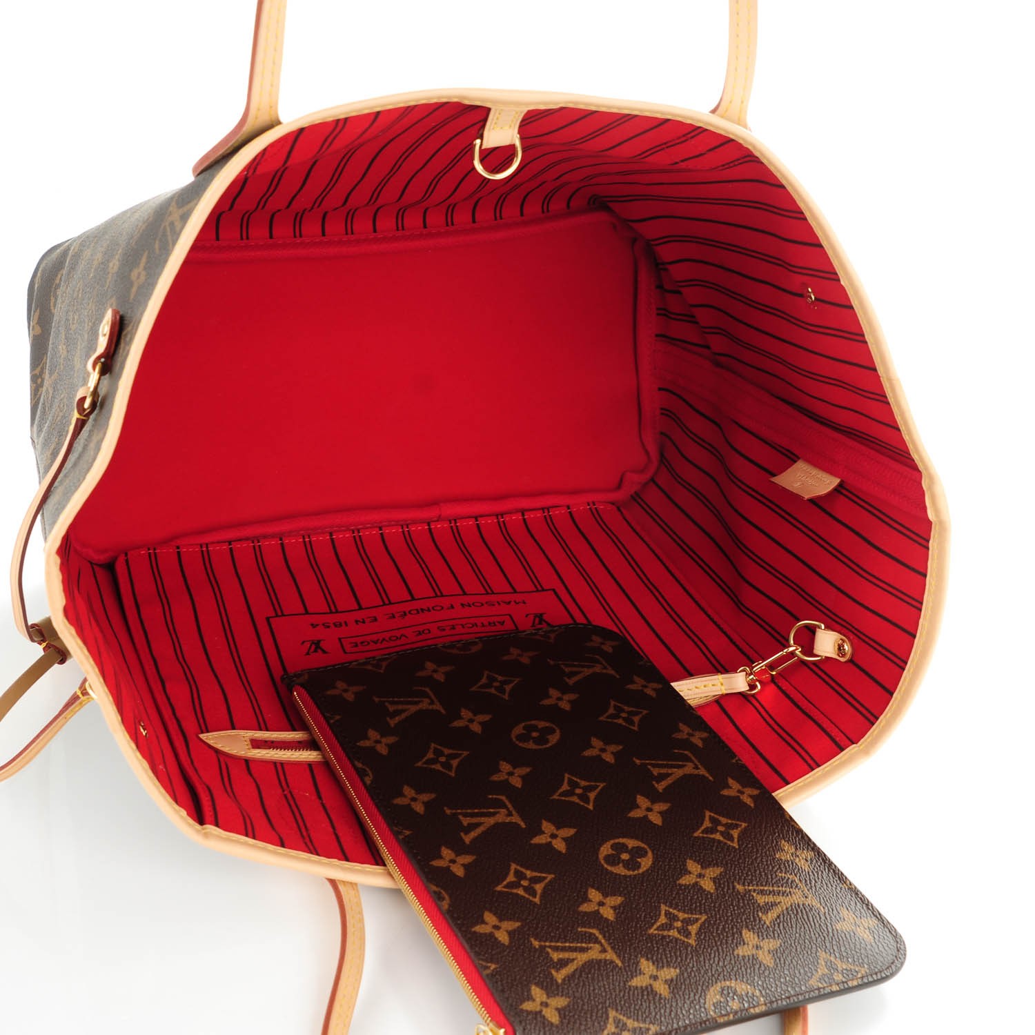 Louis Vuitton Monogram Neo Neverfull Mm Cerise 156559