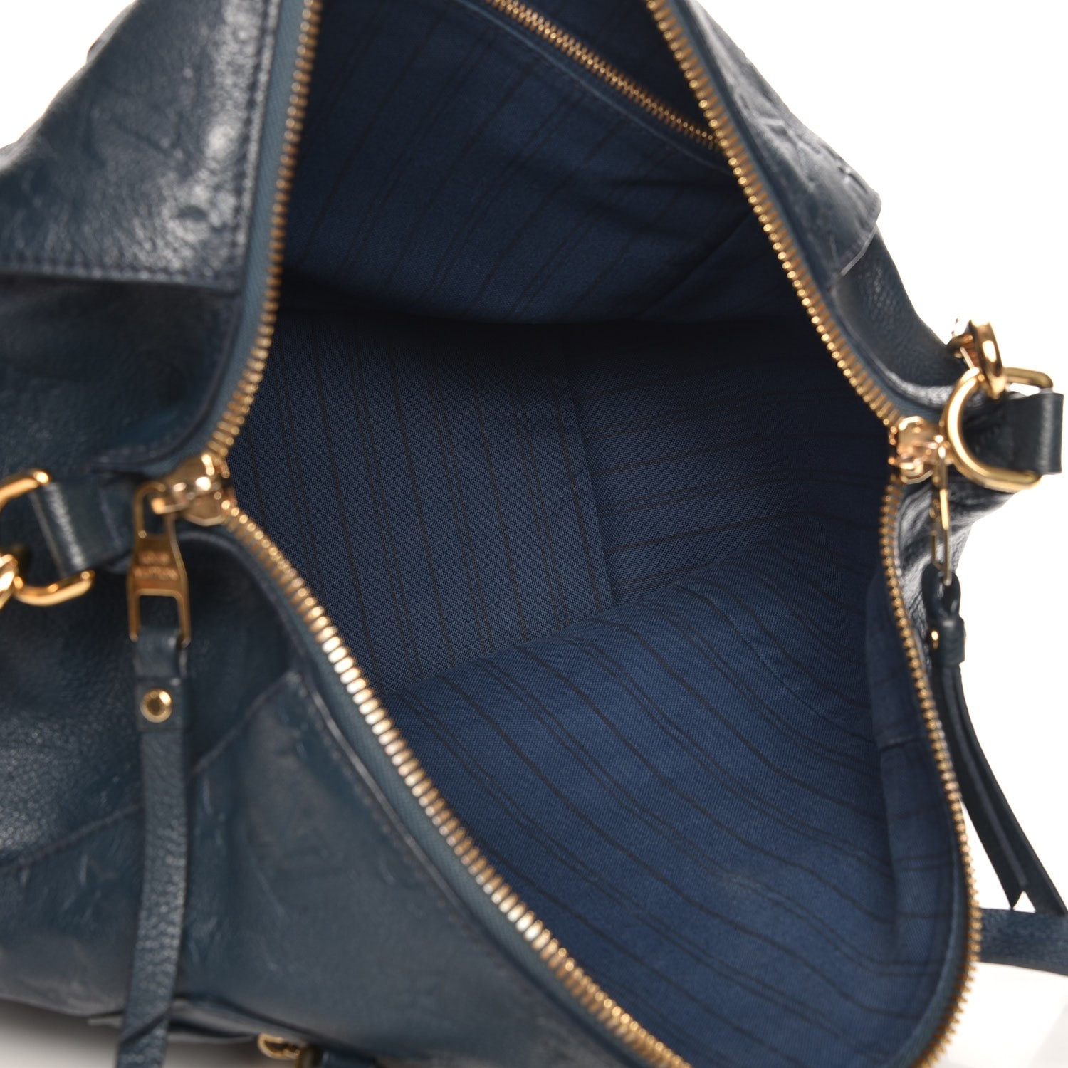 Like New Louis Vuitton Orient Monogram Empreinte Leather Lumineuse PM Bag