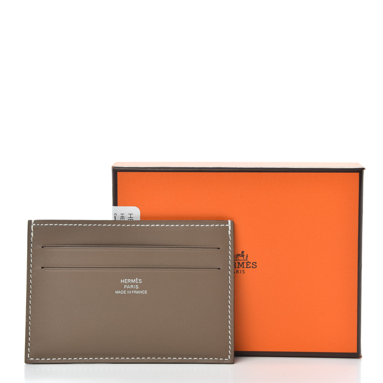 hermes citizen twill card case