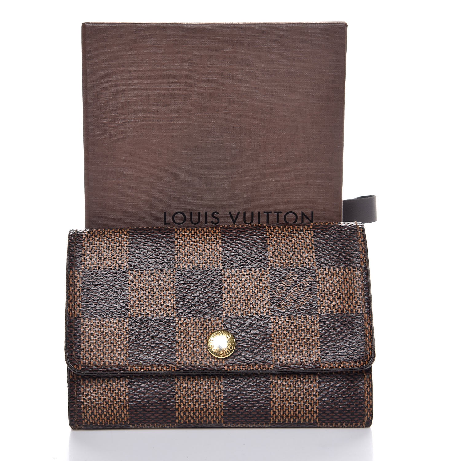 Authentic Louis Vuitton Damier Ebene Multicles 6 Key Case Holder