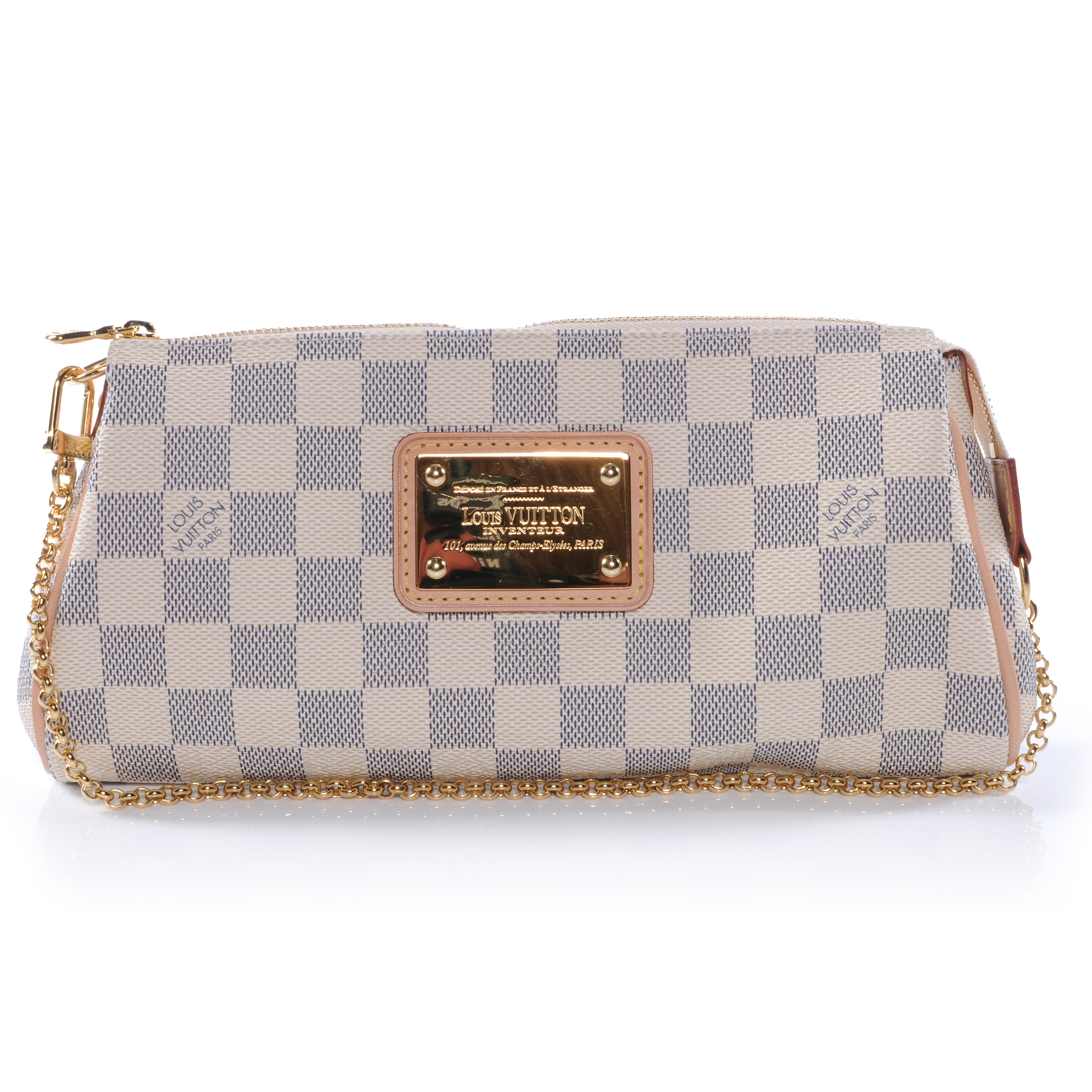 louis vuitton azur clutch