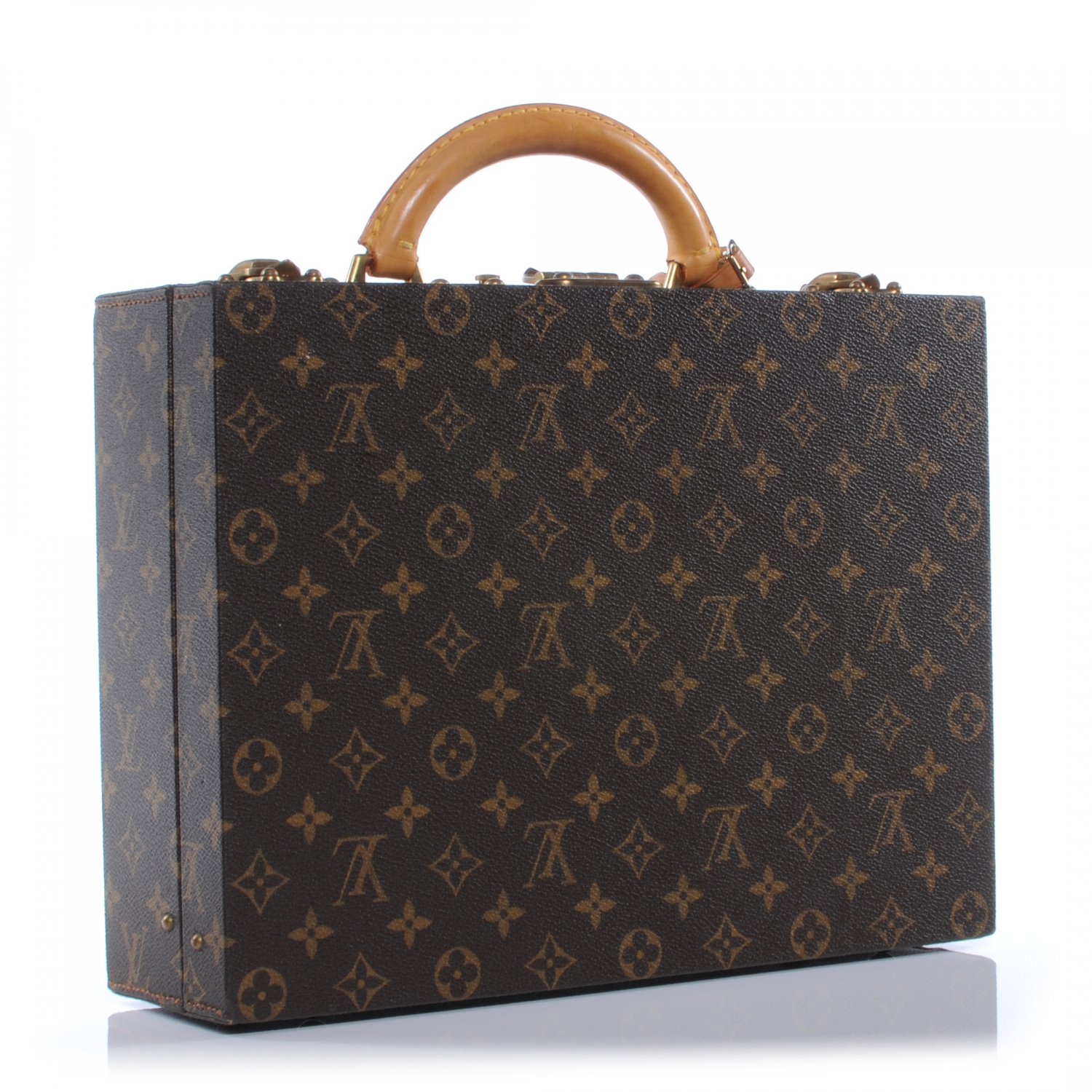 LOUIS VUITTON Monogram Boite Bijoux 34 Jewelry Case Hard Trunk 40083