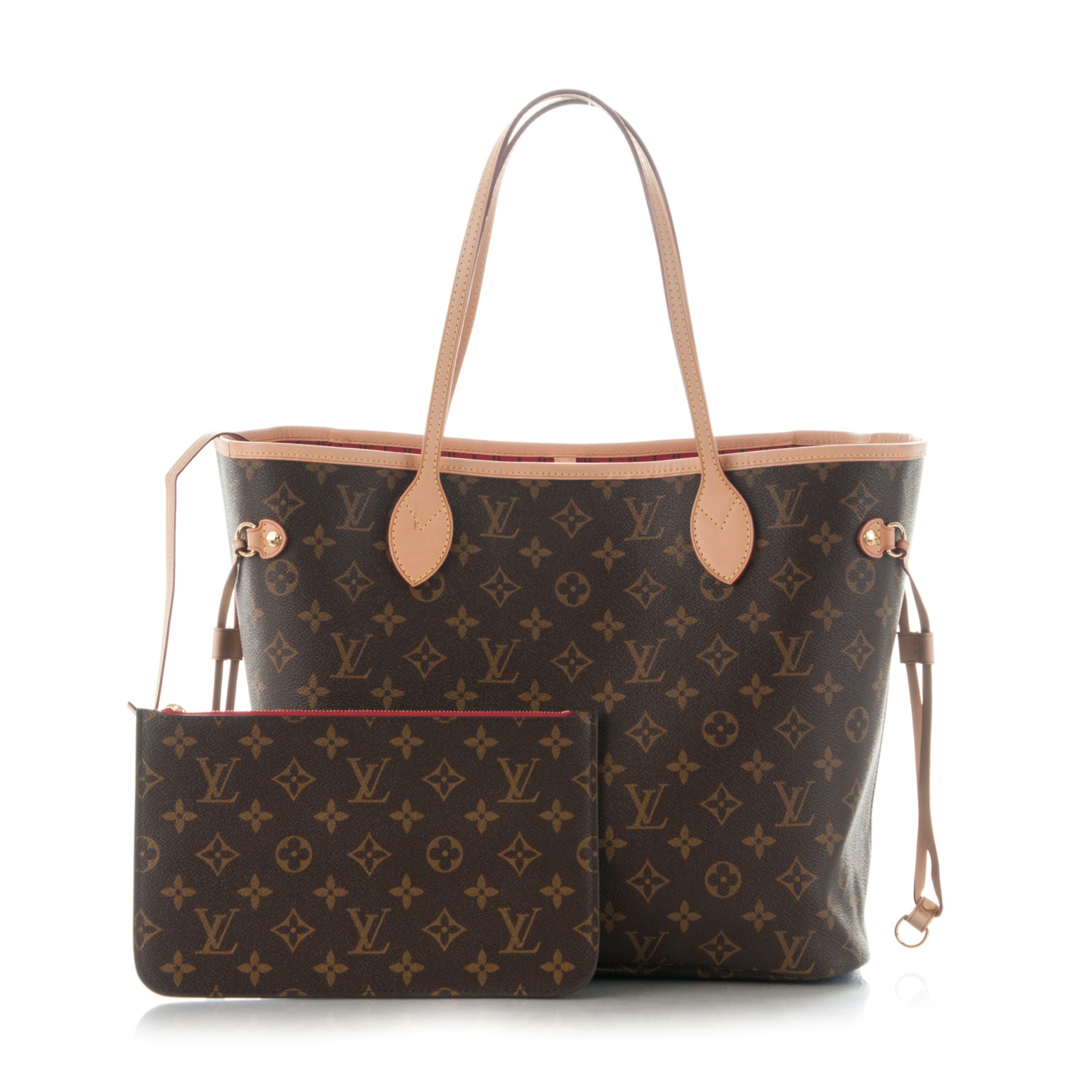 louis vuitton neverfull mm monogram cherry