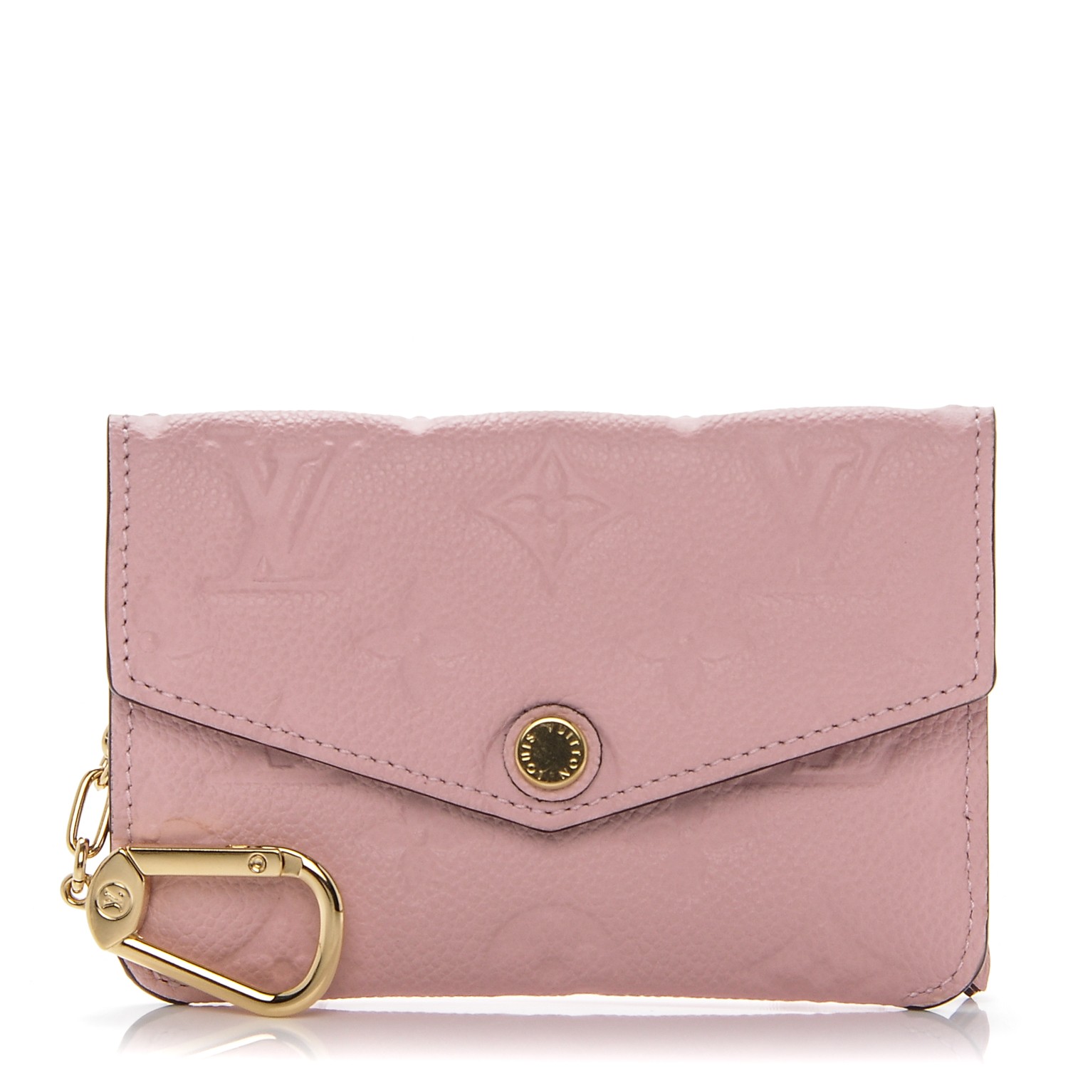 louis vuitton empreinte key pouch pink